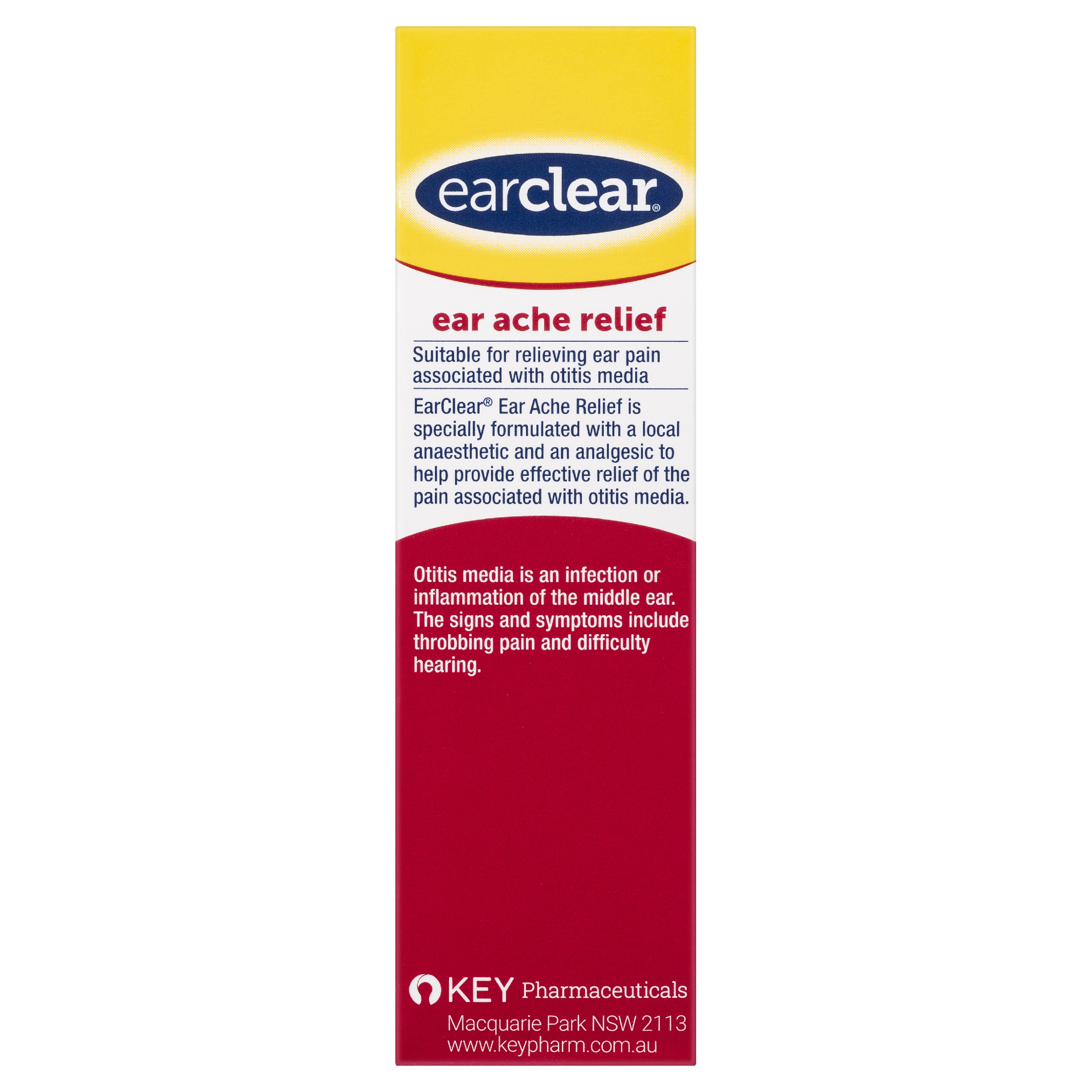 EAR CLEAR EAR ACHE RELIEF DROPS 15ML - Image 3