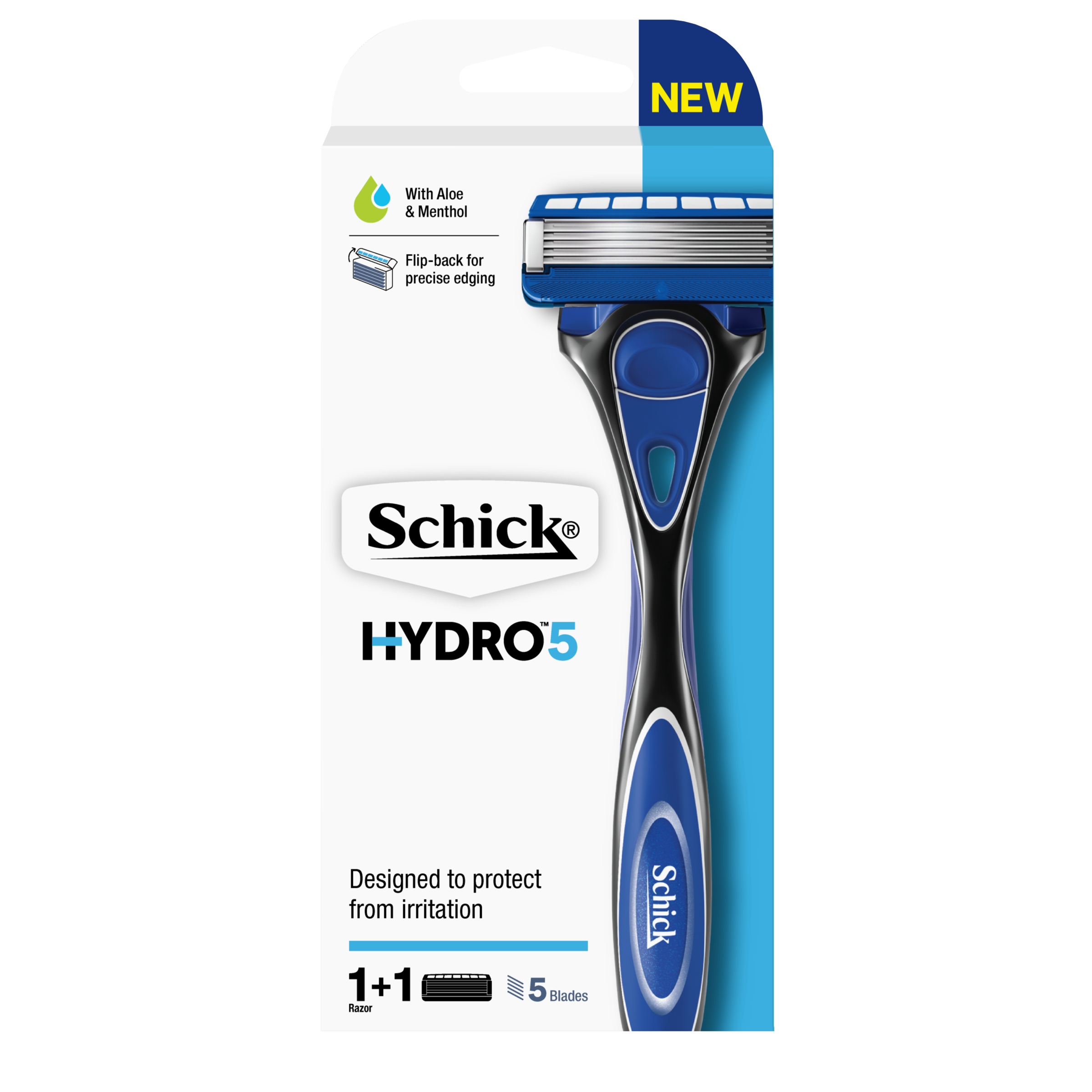 SCHICK HYDRO 5 RAZOR + 1 BLADE