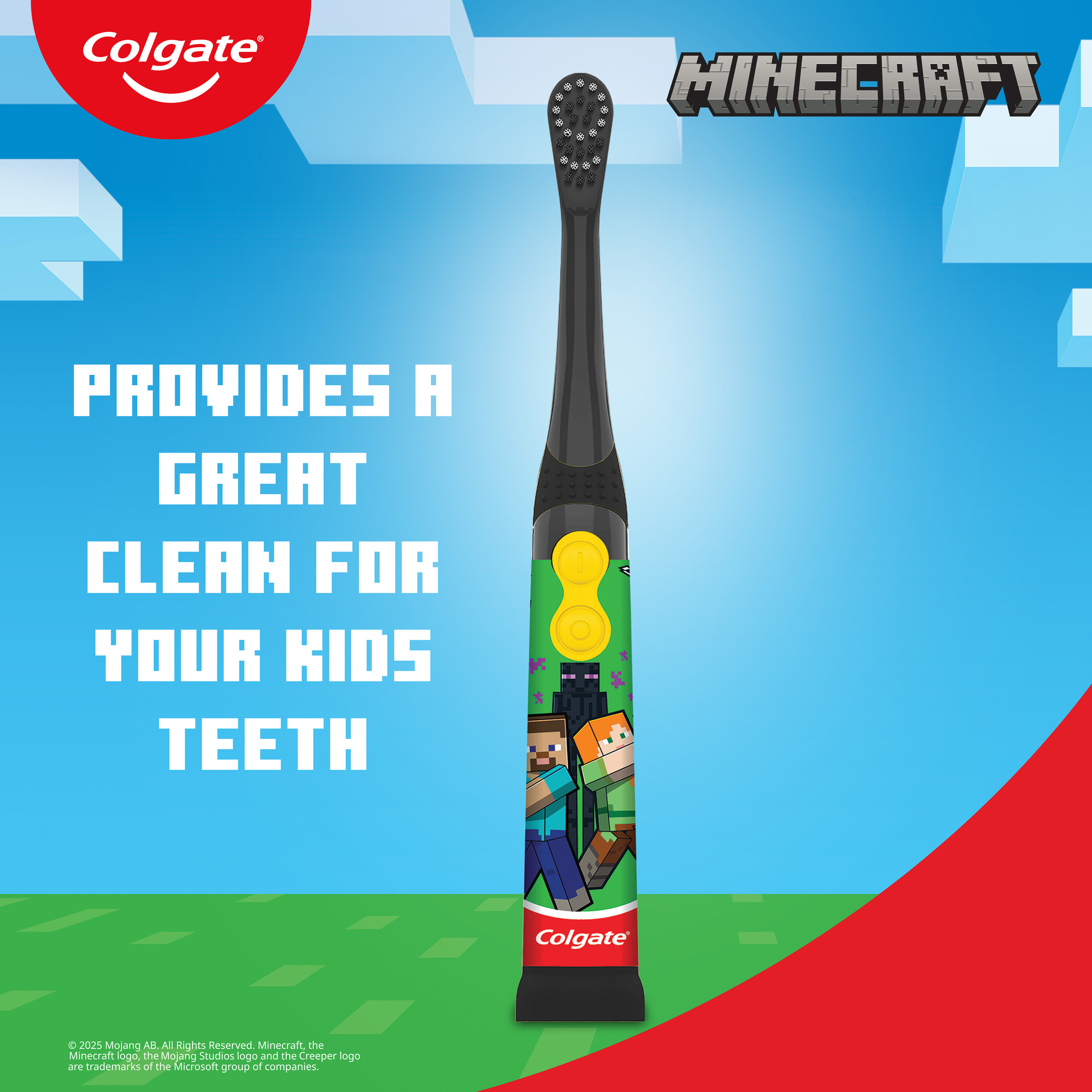 COLGATE TOOTHBRUSH KIDS SONIC MINECRAFT 1 PACK - Image 6
