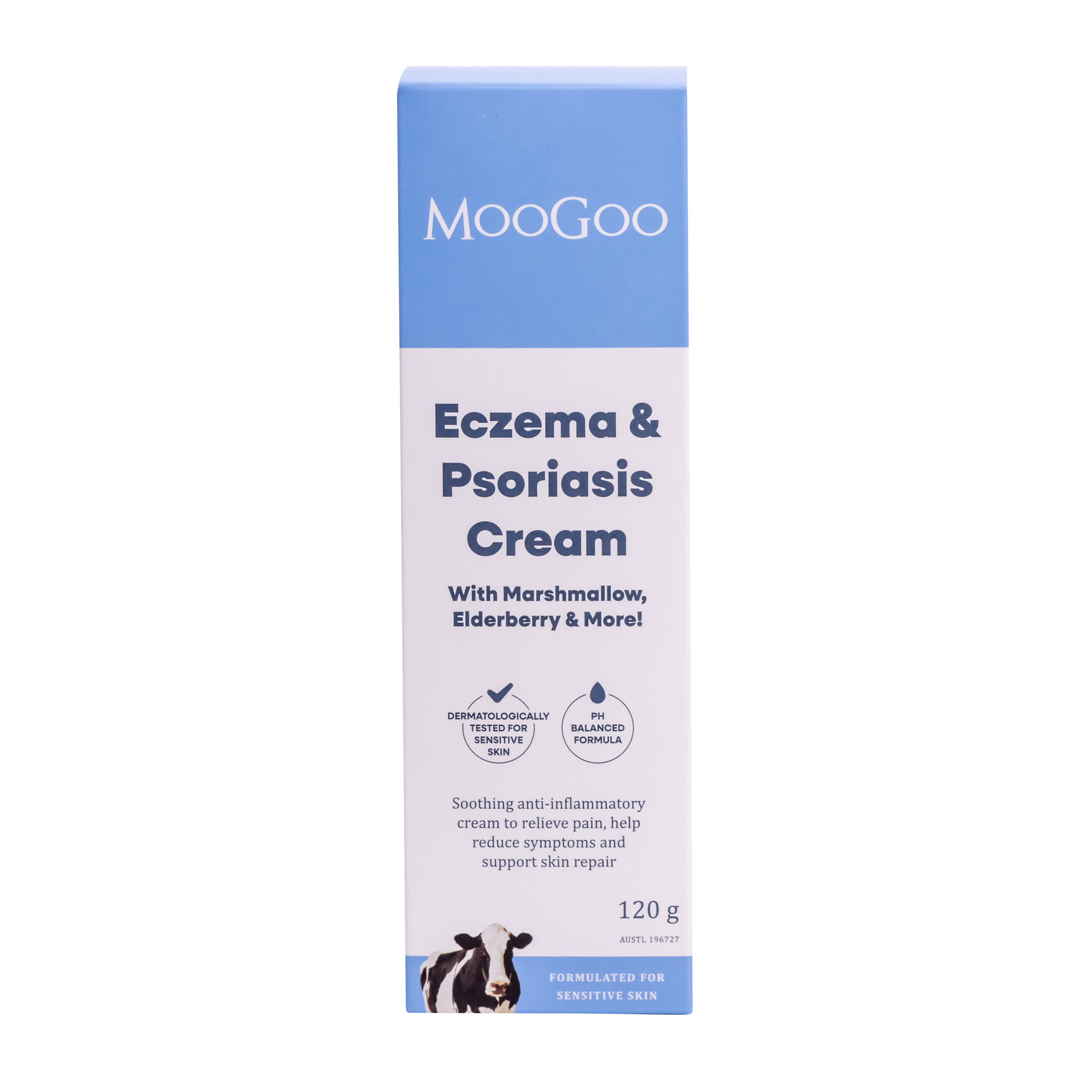 MOOGOO ECZEMA & PSORIASIS MARSHMALLOW CREAM 120G