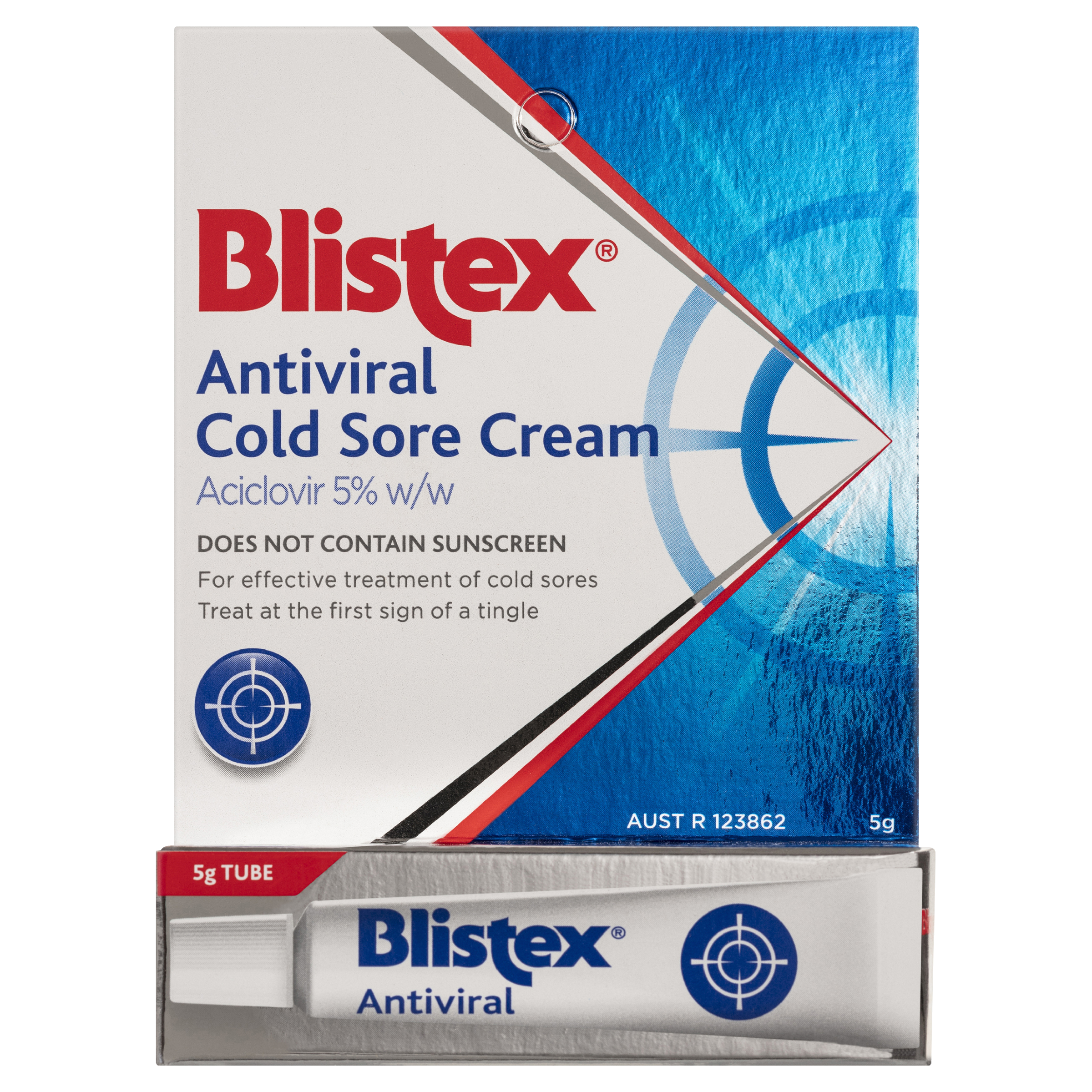 BLISTEX ANTIVIRAL COLD SORE CREAM 5G - Image 2