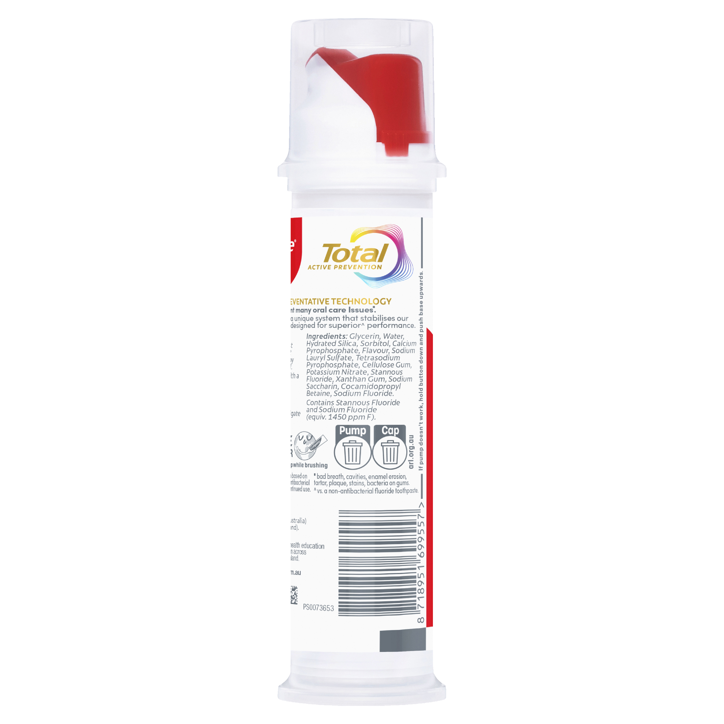 COLGATE TOOTHPASTE TOTAL CLEAN MINT PUMP 130G - Image 9