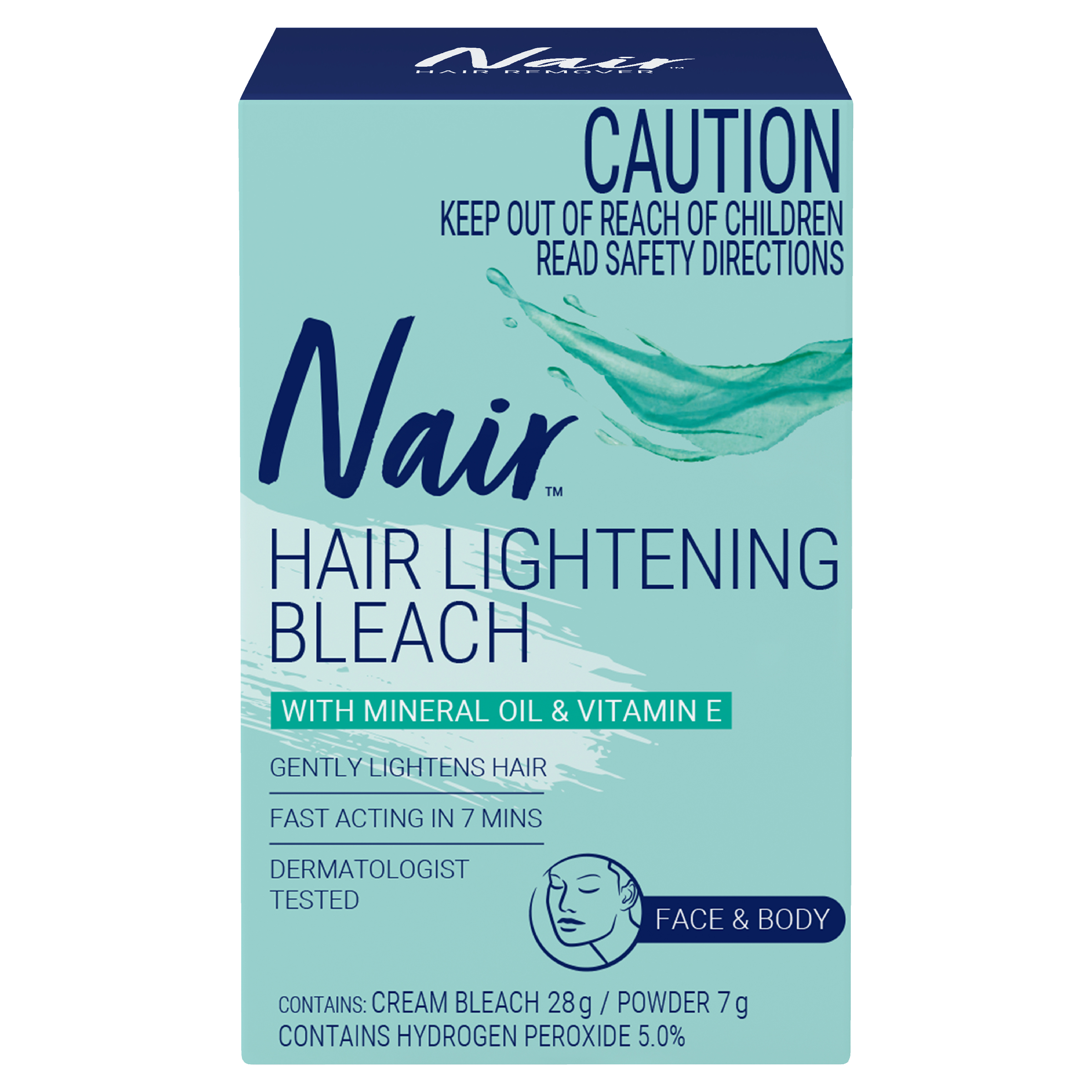 NAIR BLEACH CREAM FACE & BODY 35G