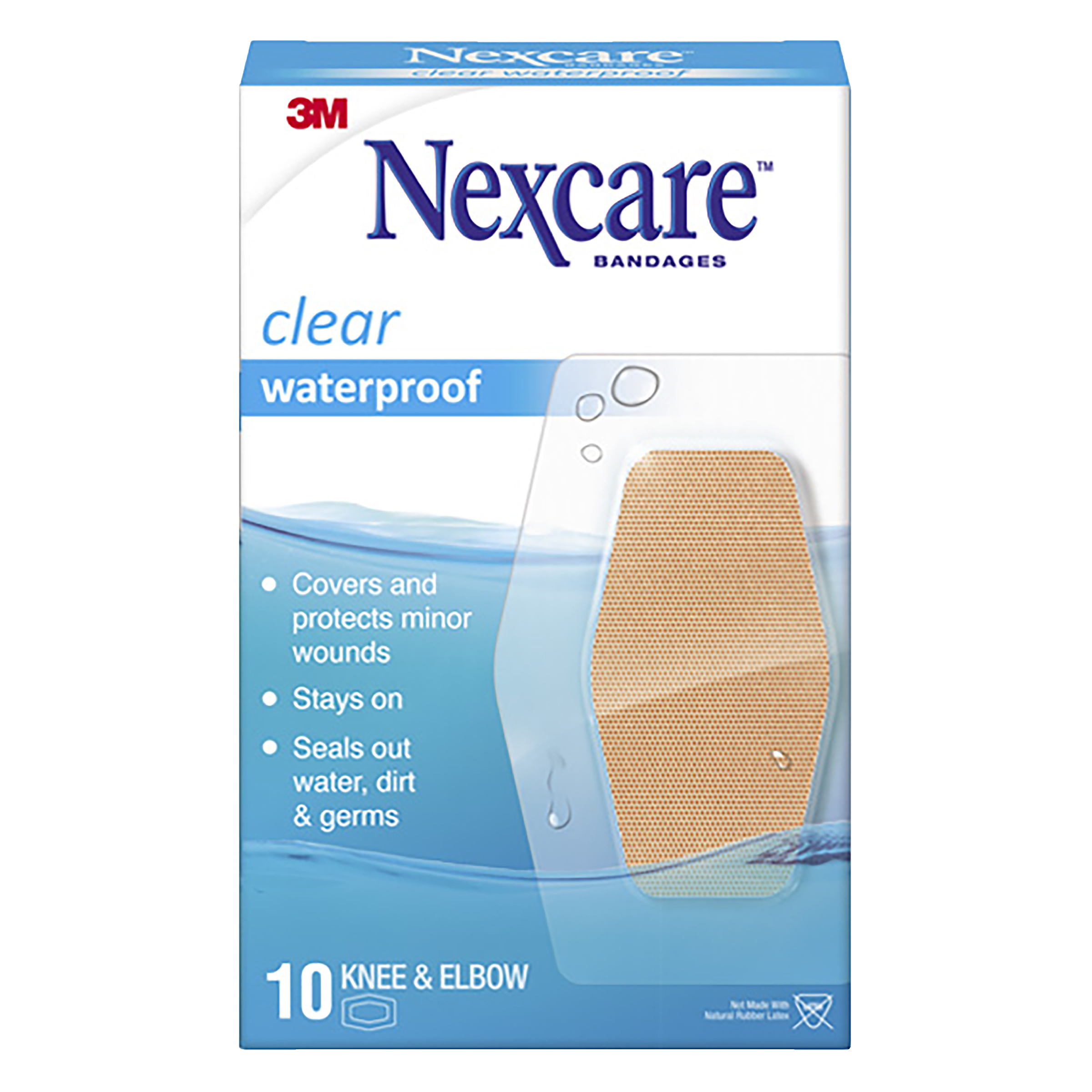 NEXCARE WATERPROOF LARGE DRESSINGS 10 PACK - Image 2