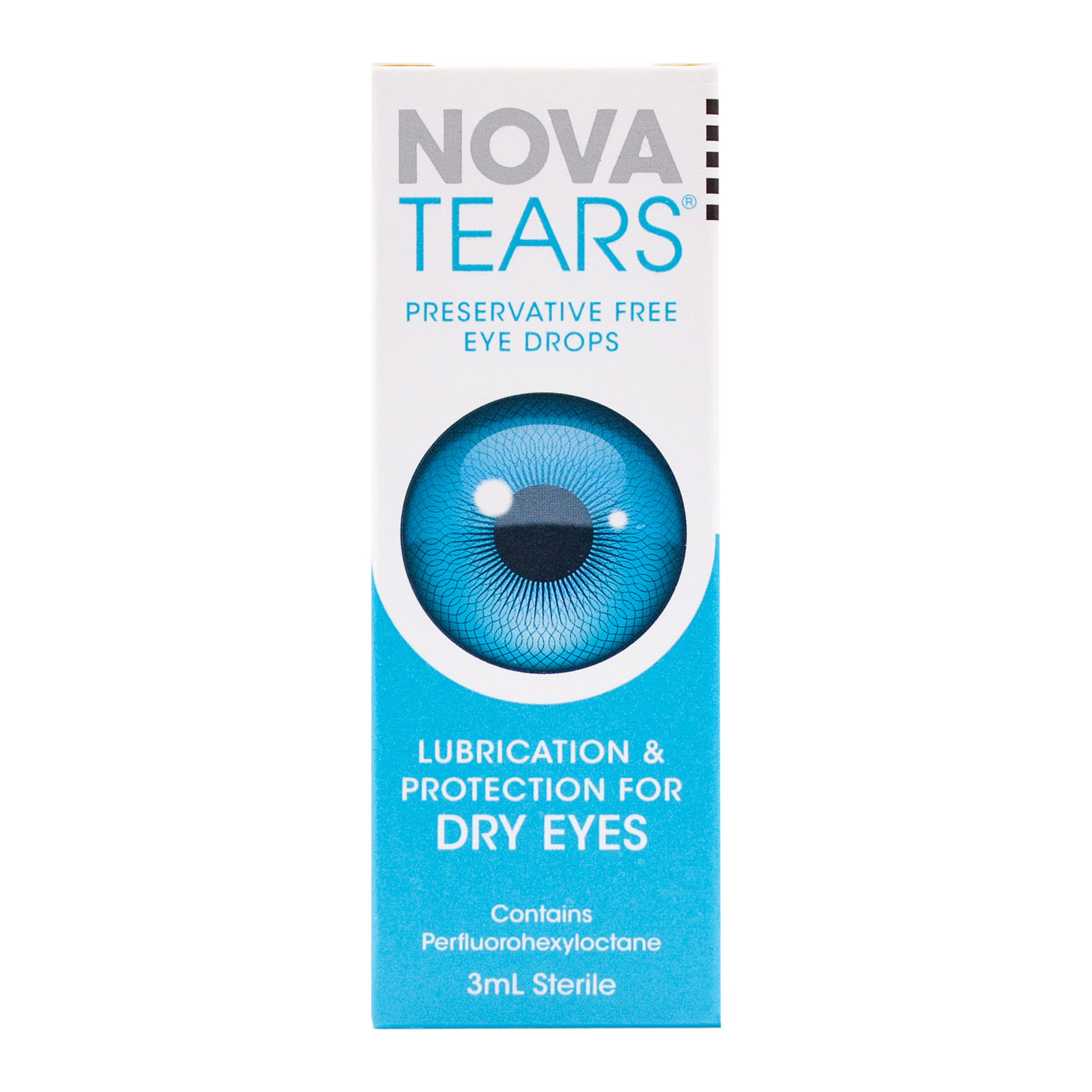NOVA TEARS LUBRICANT EYE DROPS 3ML - Image 2