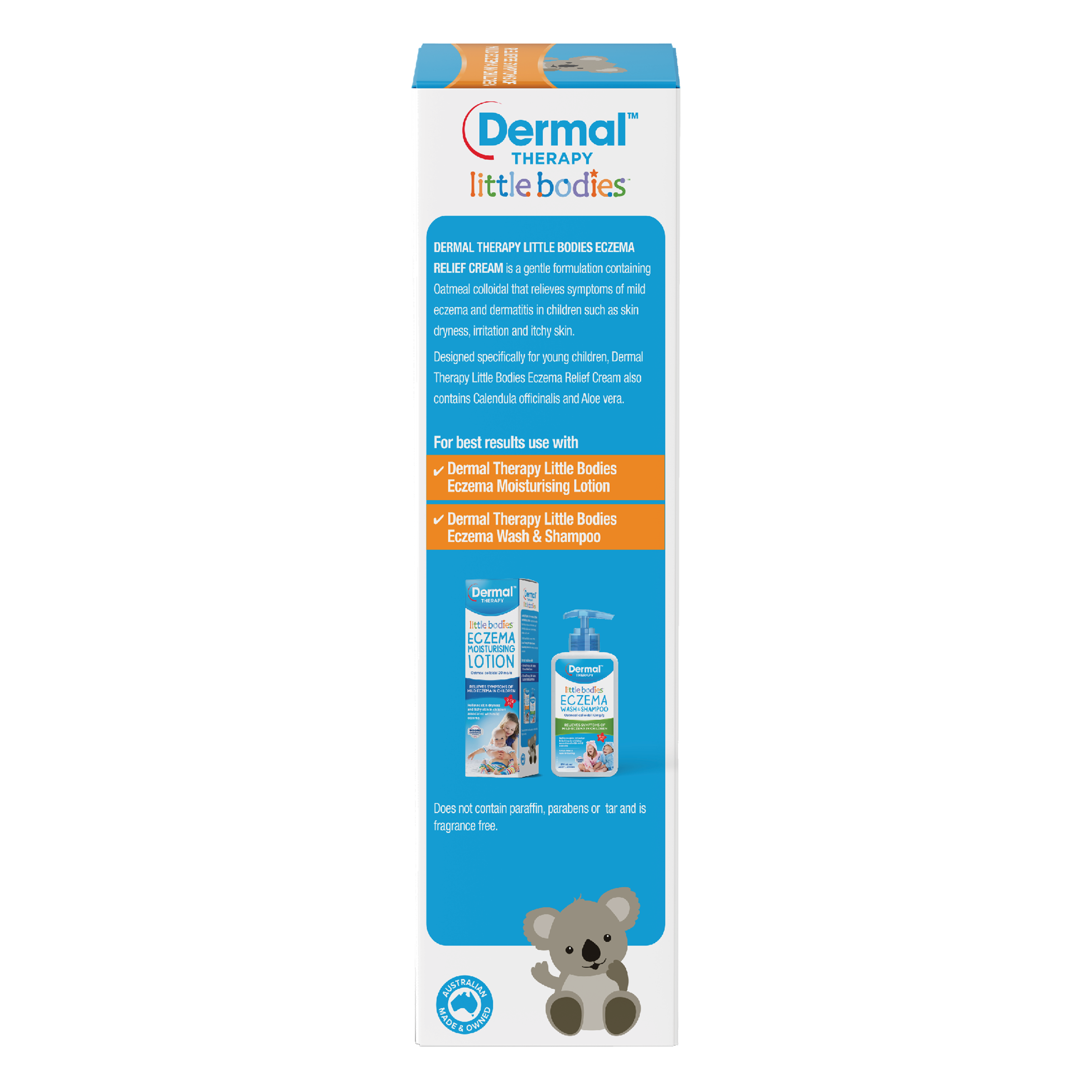 DERMAL THERAPY LITTLE BODIES ECZEMA RELIEF CREAM 56G - Image 3