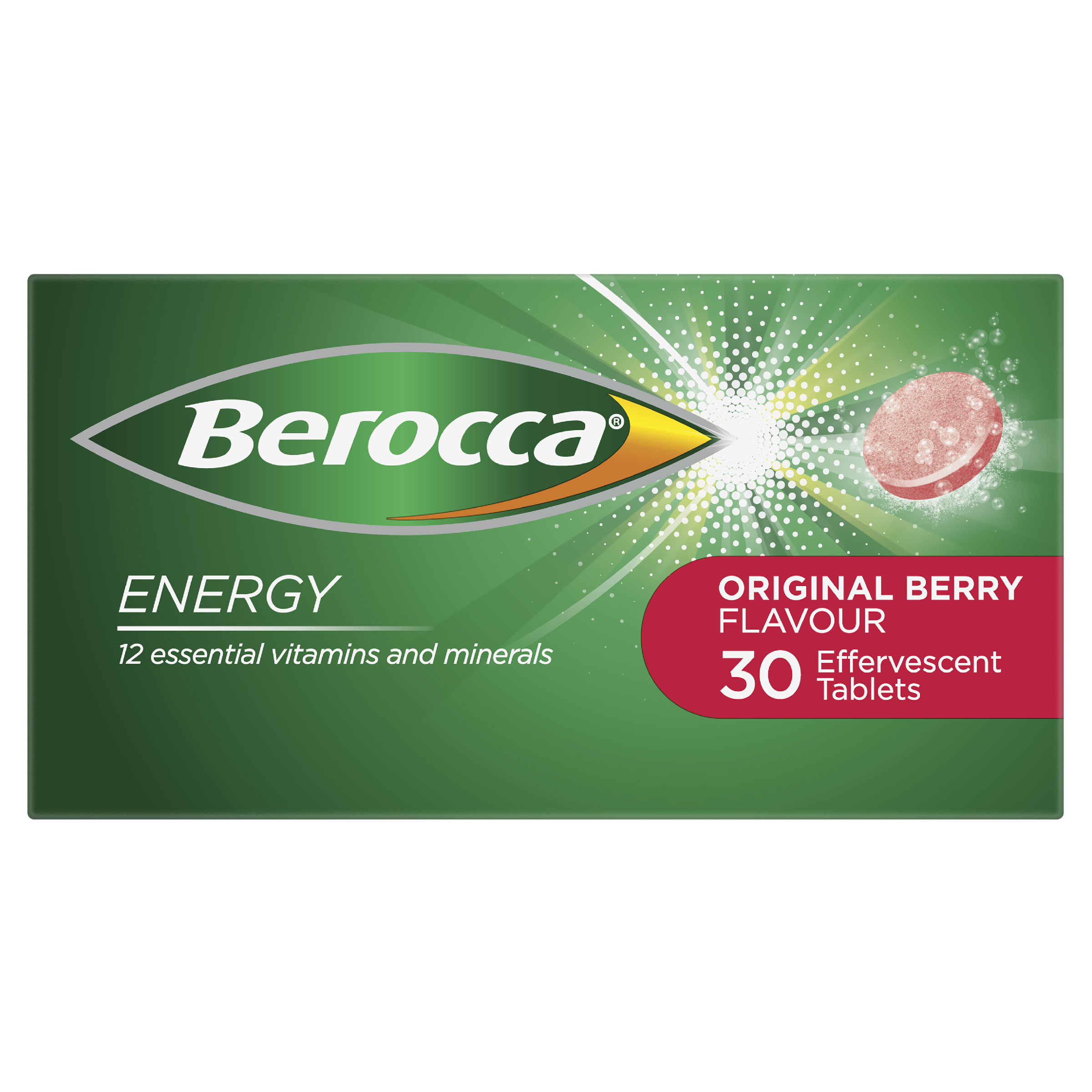 BEROCCA EFFERVESCENT ORIGINAL BERRY 30 TABLETS - Image 6
