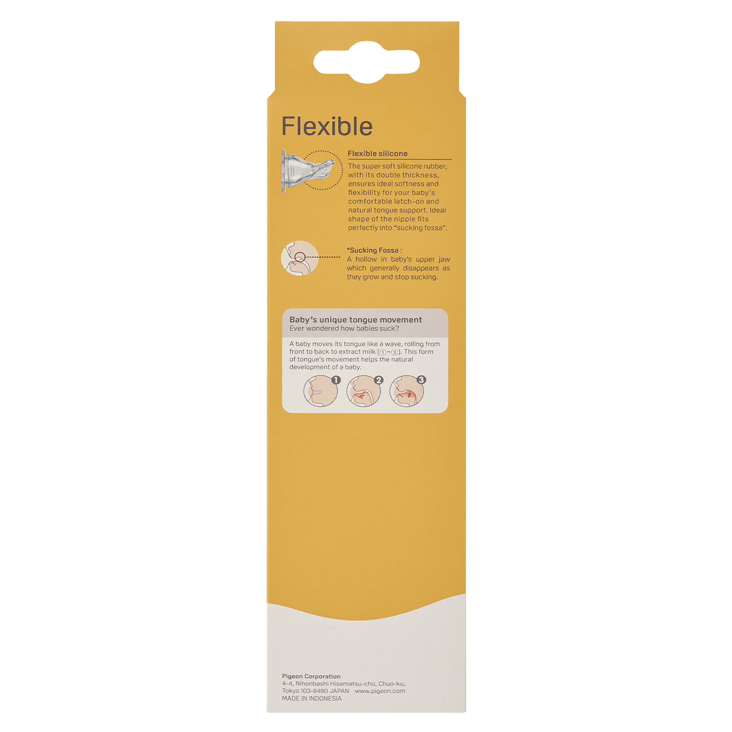 PIGEON BOTTLE SLIM NECK PERISTALTIC PP 240ML - Image 4