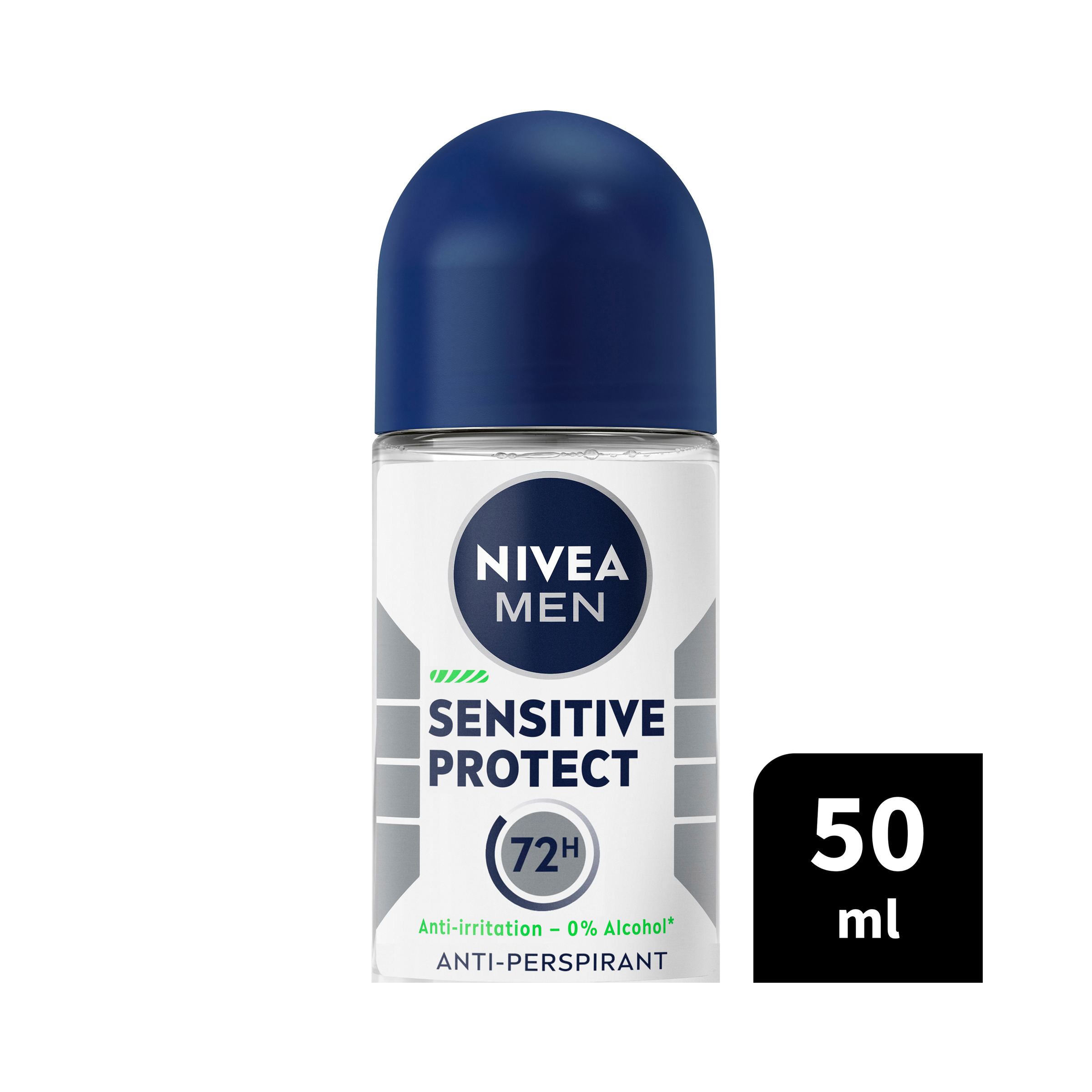 NIVEA MEN ANTIPERSPIRANT SENSITIVE PROTECT 48H ROLL ON 50ML - Image 9