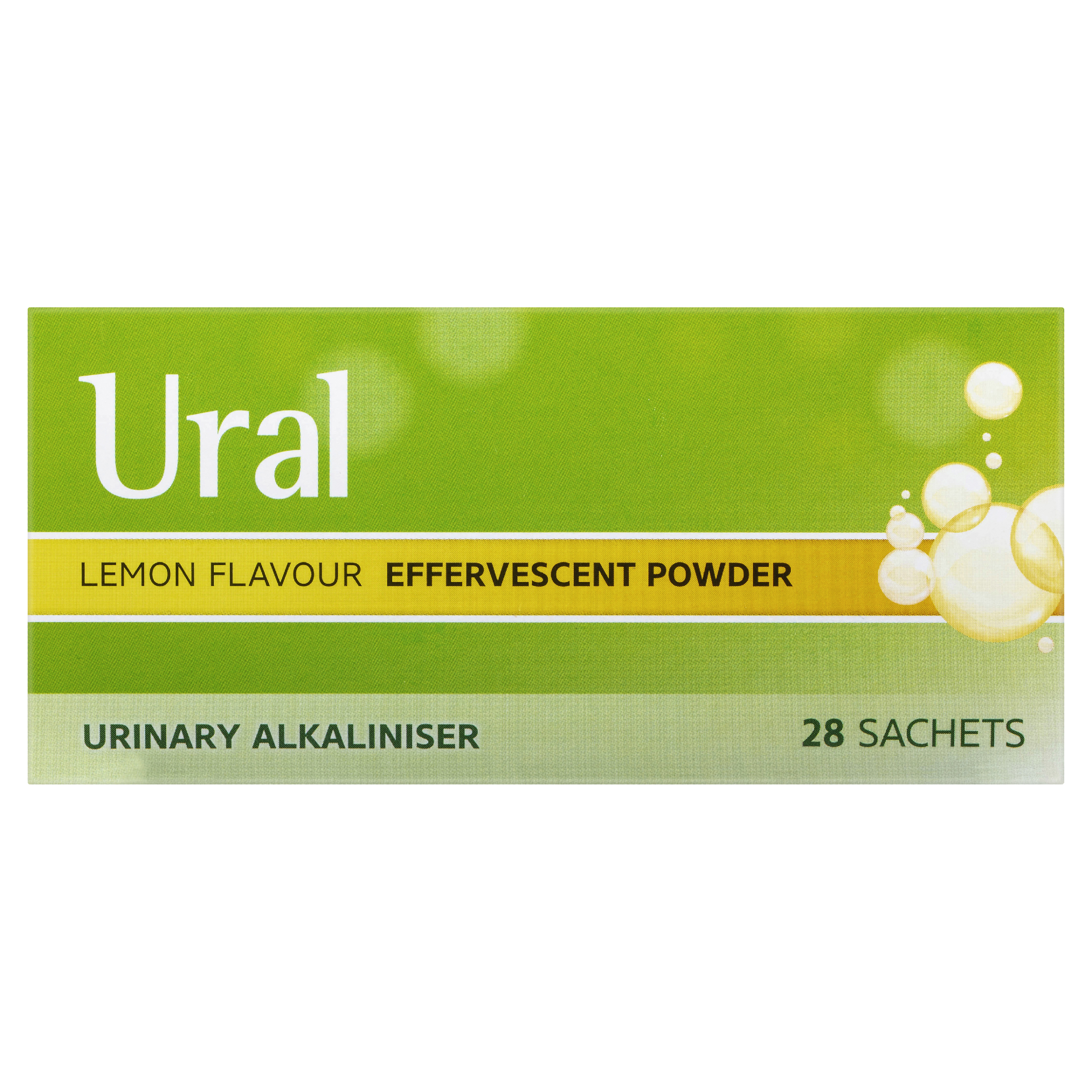 URAL EFFERVESCENT POWDER LEMON SACHETS 28 PACK - Image 7