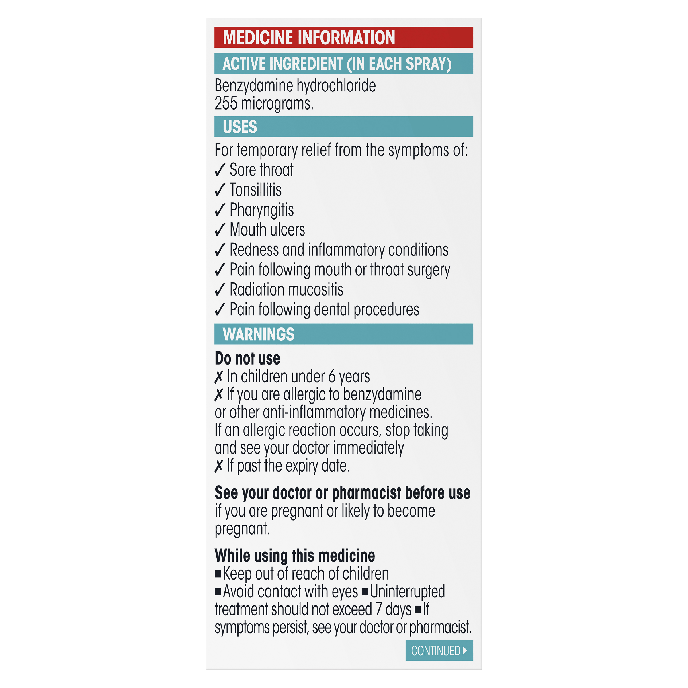 DIFFLAM SORE THROAT SPRAY 30ML - Image 4