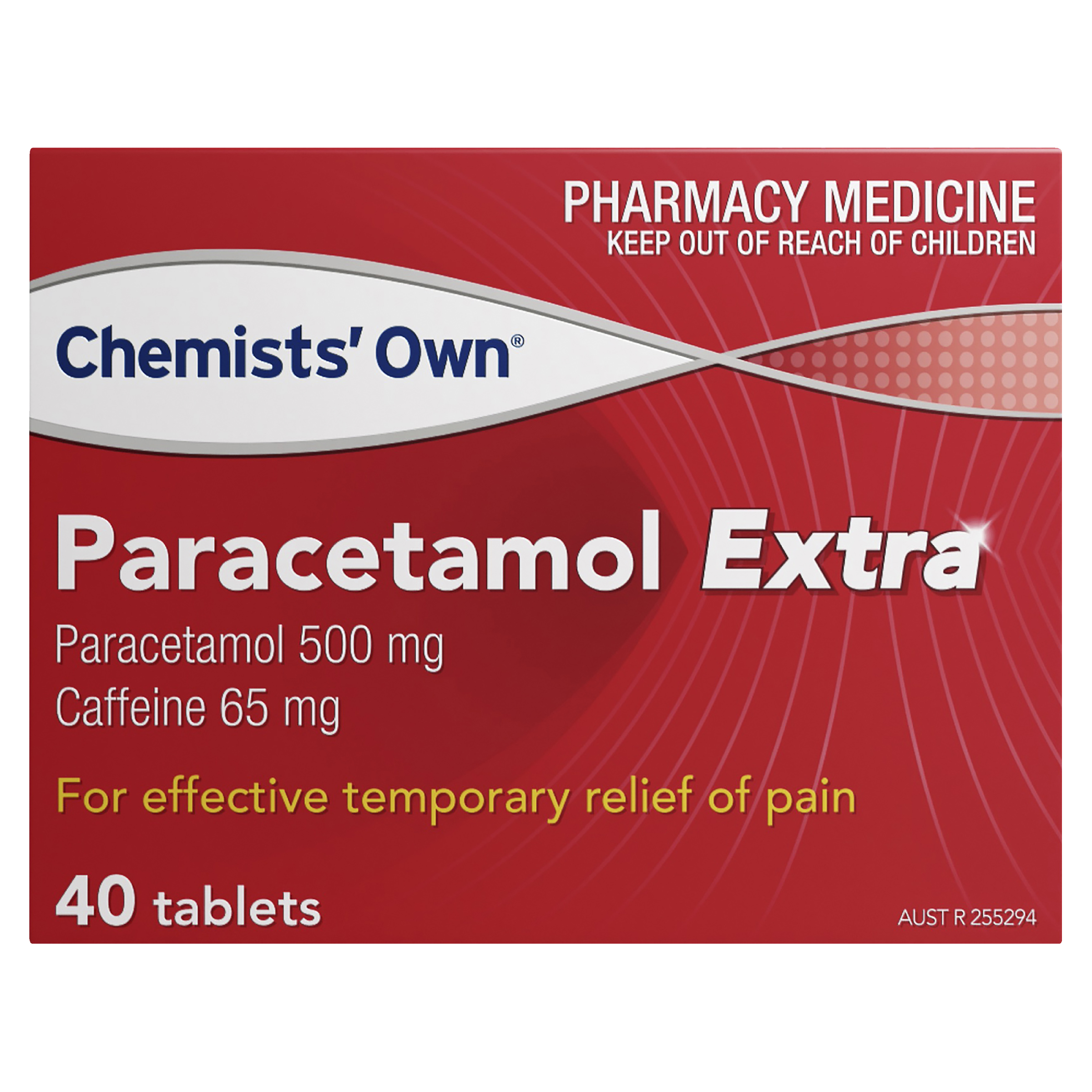 CHEMISTS OWN PARACETAMOL EXTRA 40 TABLETS - Image 2
