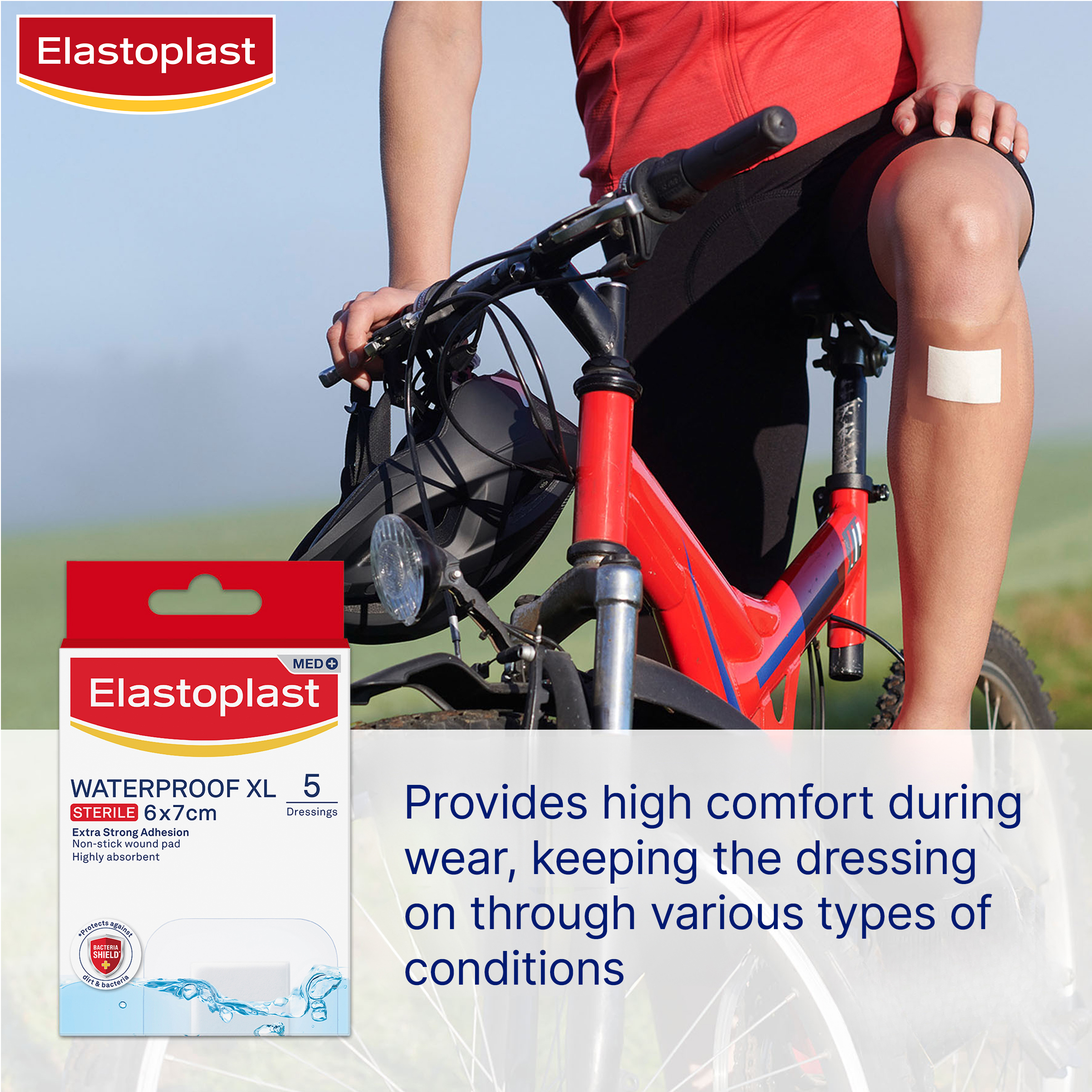 ELASTOPLAST AQUA PROTECT 6CM X 7CM XL 5 PACK - Image 7