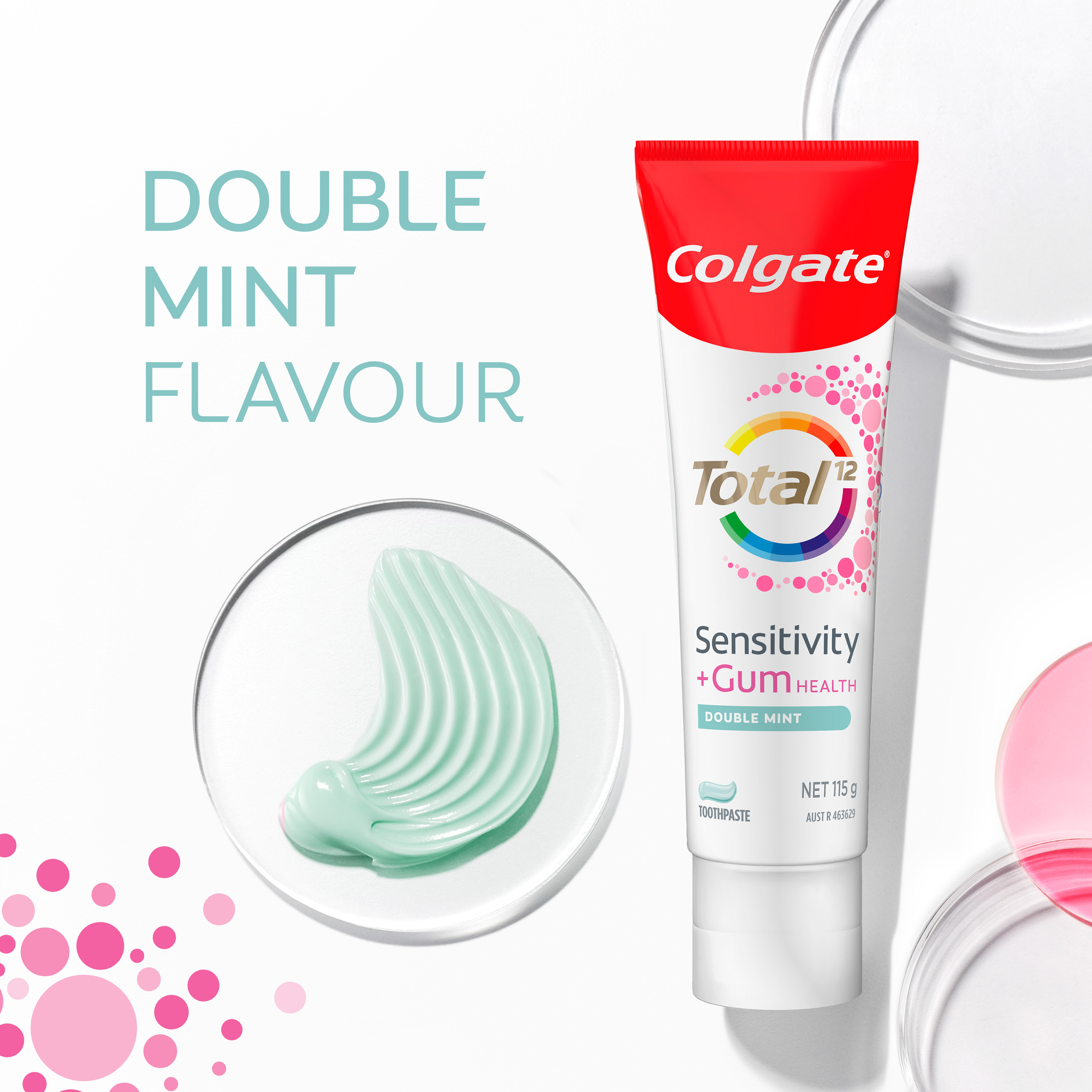 COLGATE TOOTHPASTE TOTAL SENSITIVITY + GUM MINT 115G - Image 6