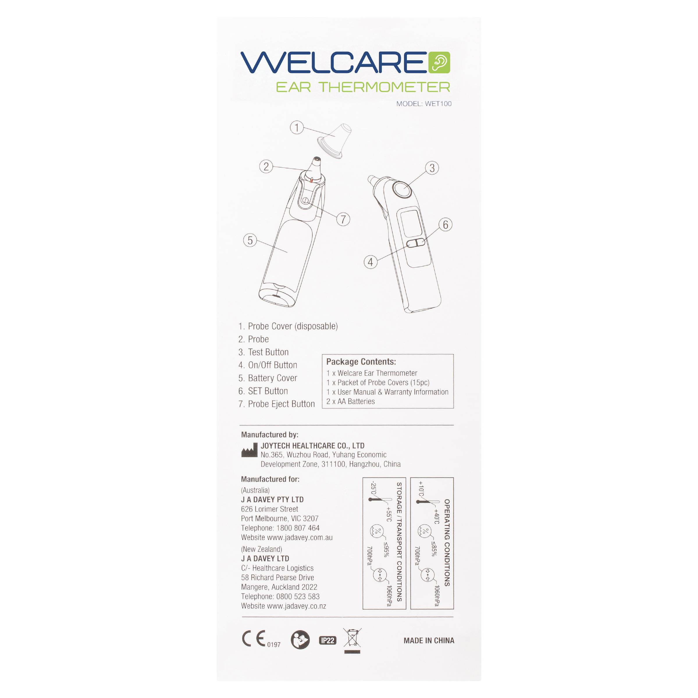 WELCARE EAR THERMOMETER - Image 4