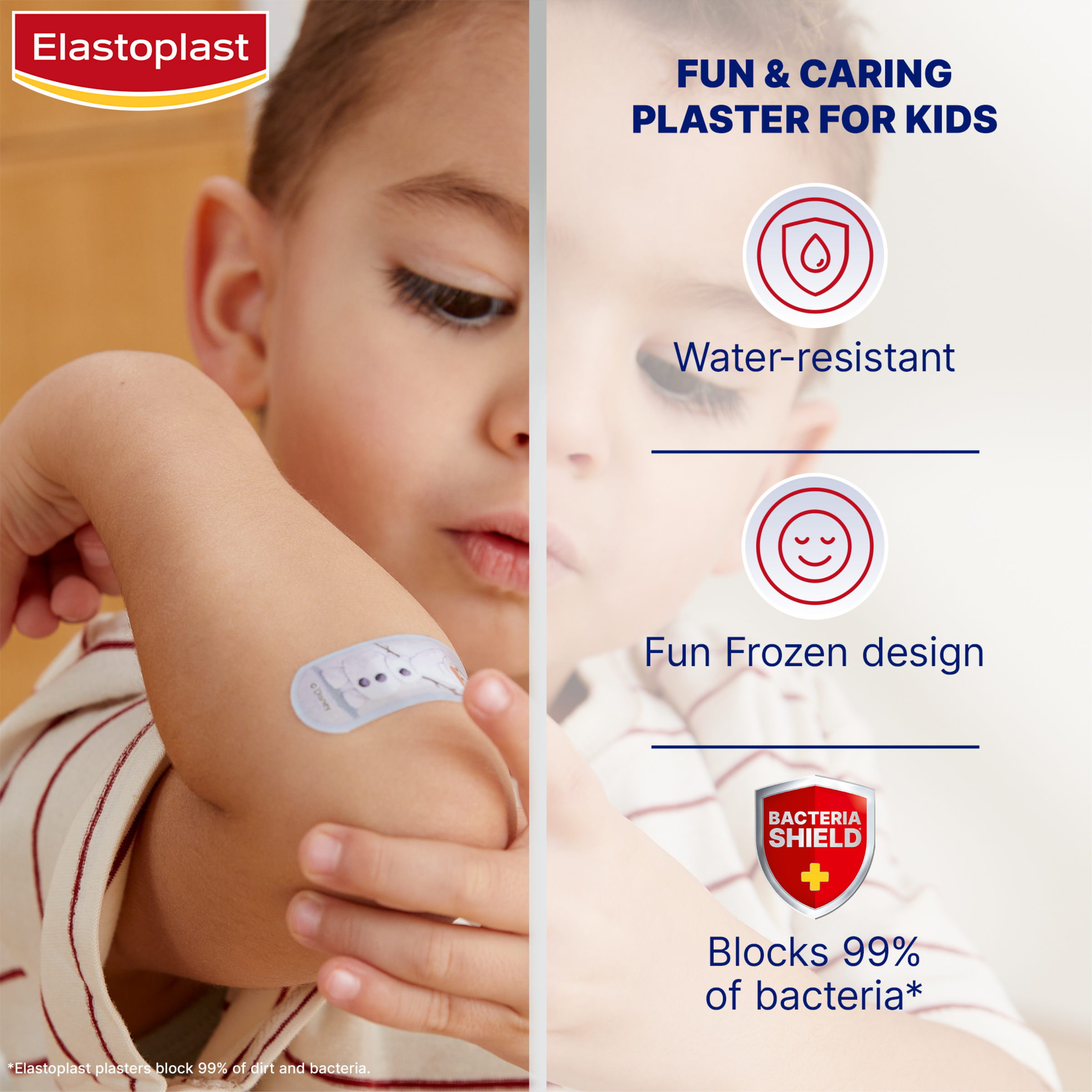 ELASTOPLAST DISNEY FROZEN STRIPS 20 PACK - Image 4