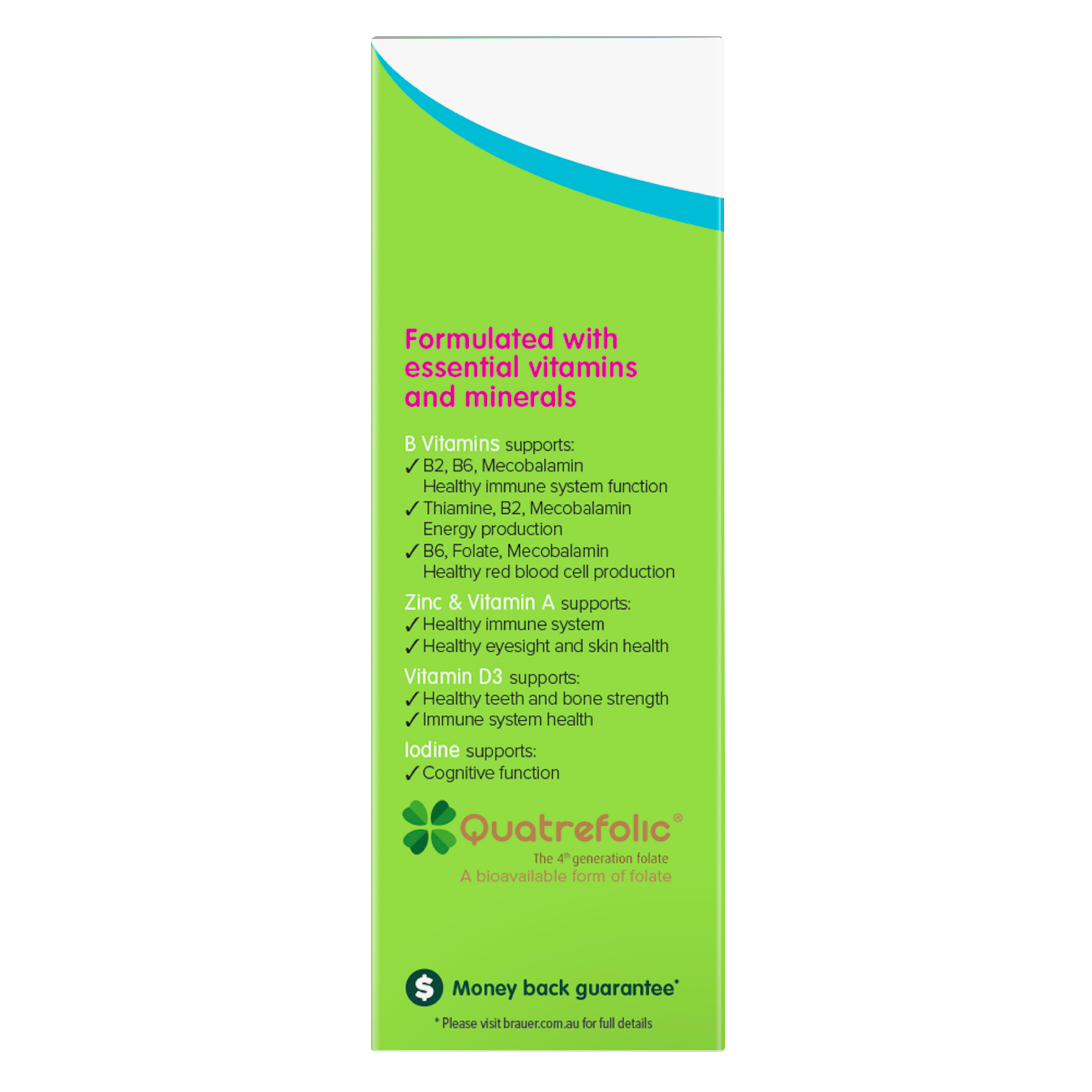 BRAUER BABY & KIDS MULTIVITAMIN LIQUID FOR TODDLERS 100ML - Image 4