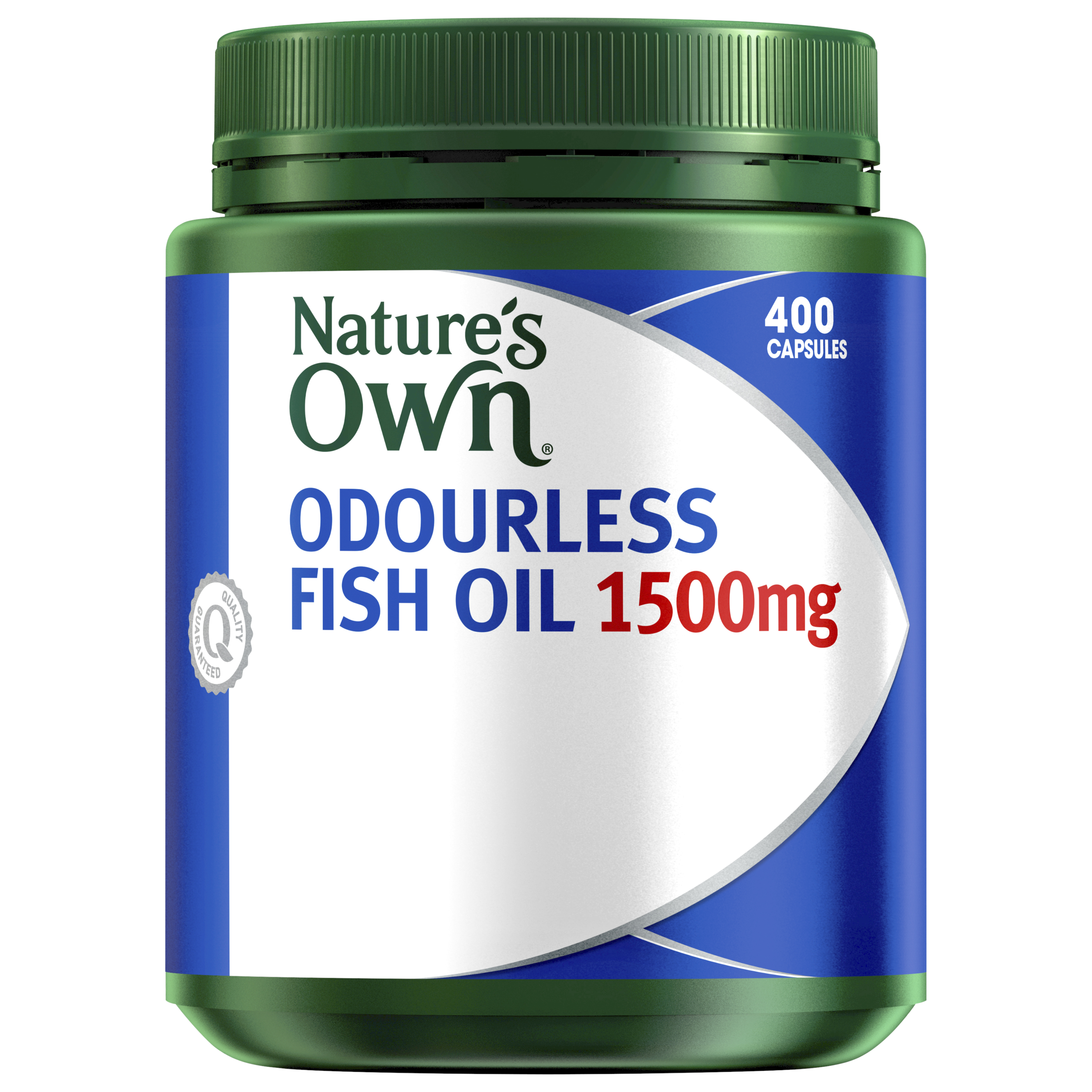 NATURES OWN ODOURLESS FISH OIL 1500MG 400 CAPSULES - Image 10