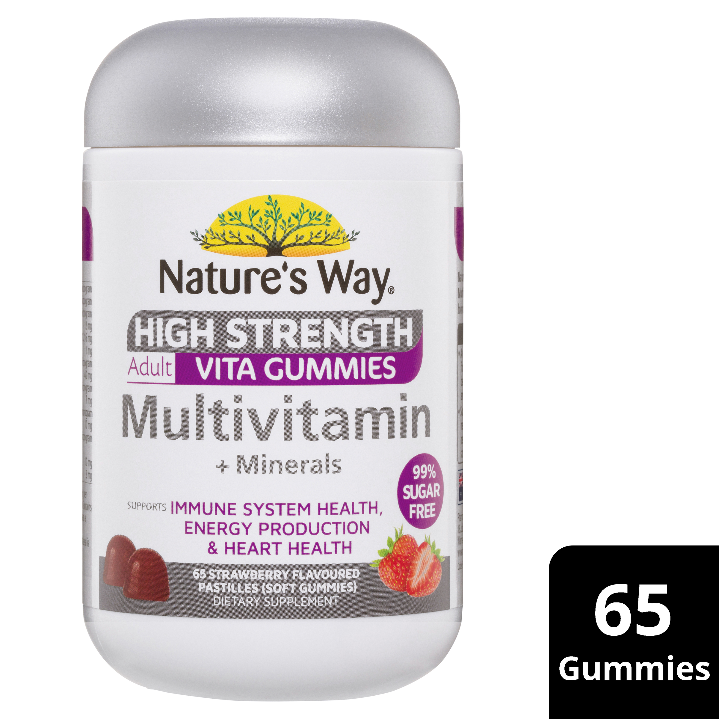 NATURES WAY ADULT VITA GUMMIES MULTIVITAMIN + MINERALS 65 - Image 7