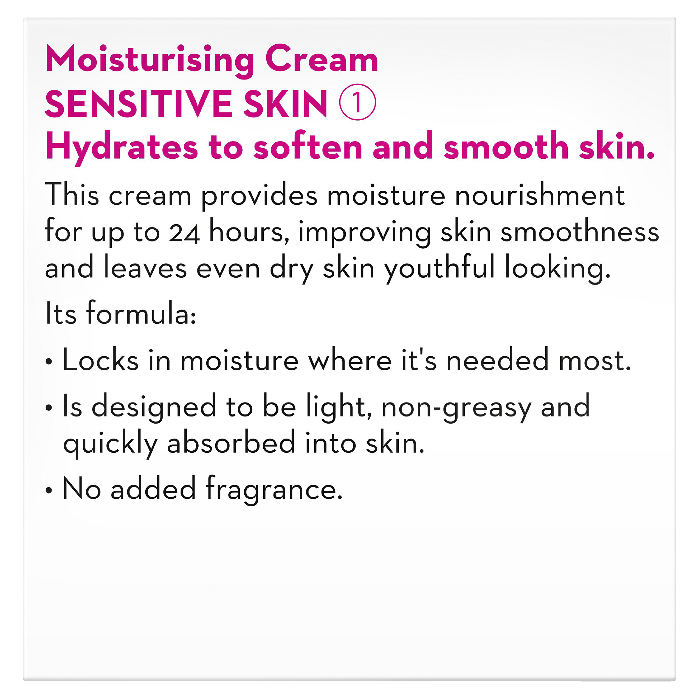 OLAY SENSITIVE MOISTURISING CREAM 100G - Image 2
