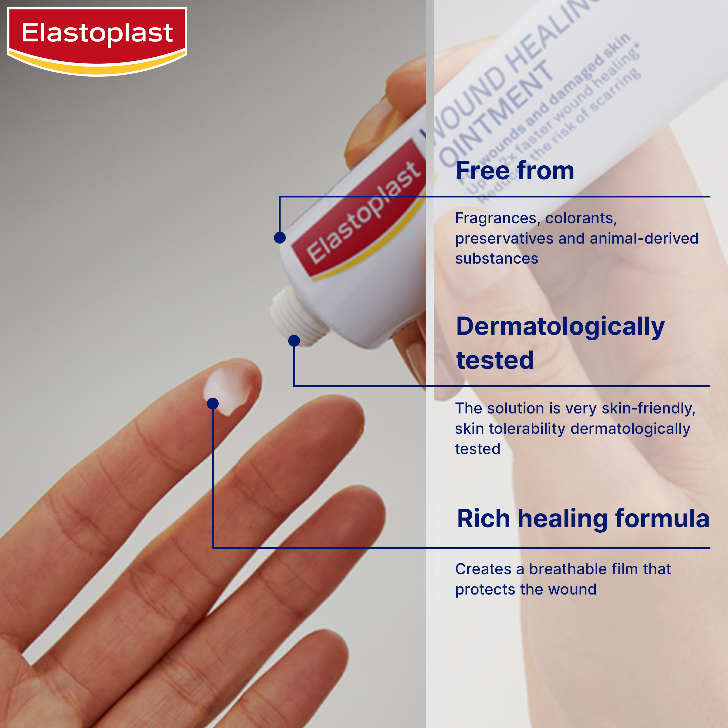 ELASTOPLAST WOUND HEALING OINTMENT 50G - Image 4