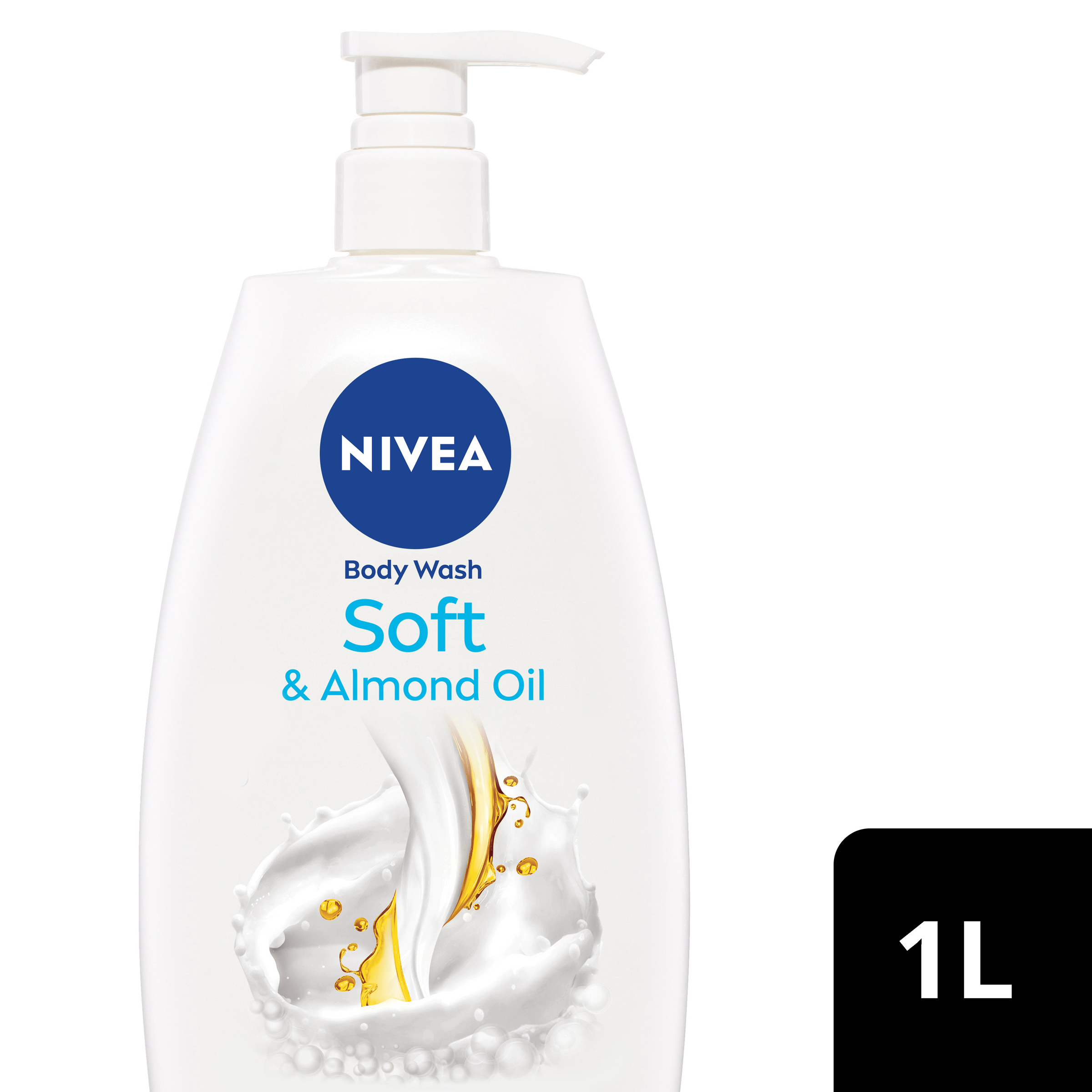 NIVEA SHOWER CREME BODY WASH NOURISHING RICH MOISTURE SOFT 1 LITRE - Image 8
