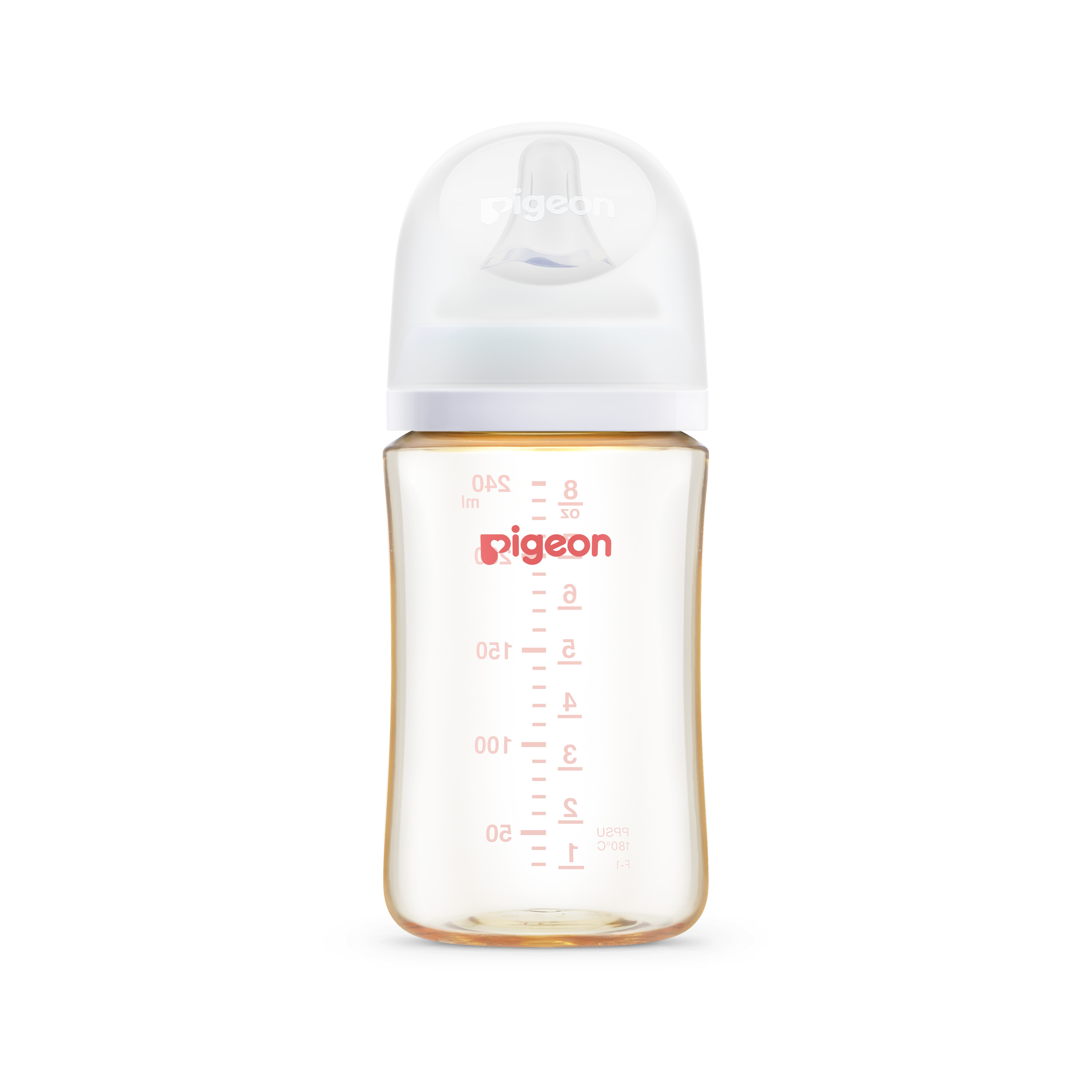 PIGEON BOTTLE SOFT TOUCH III WIDE NECK 3+ MONTHS 240ML - Image 5
