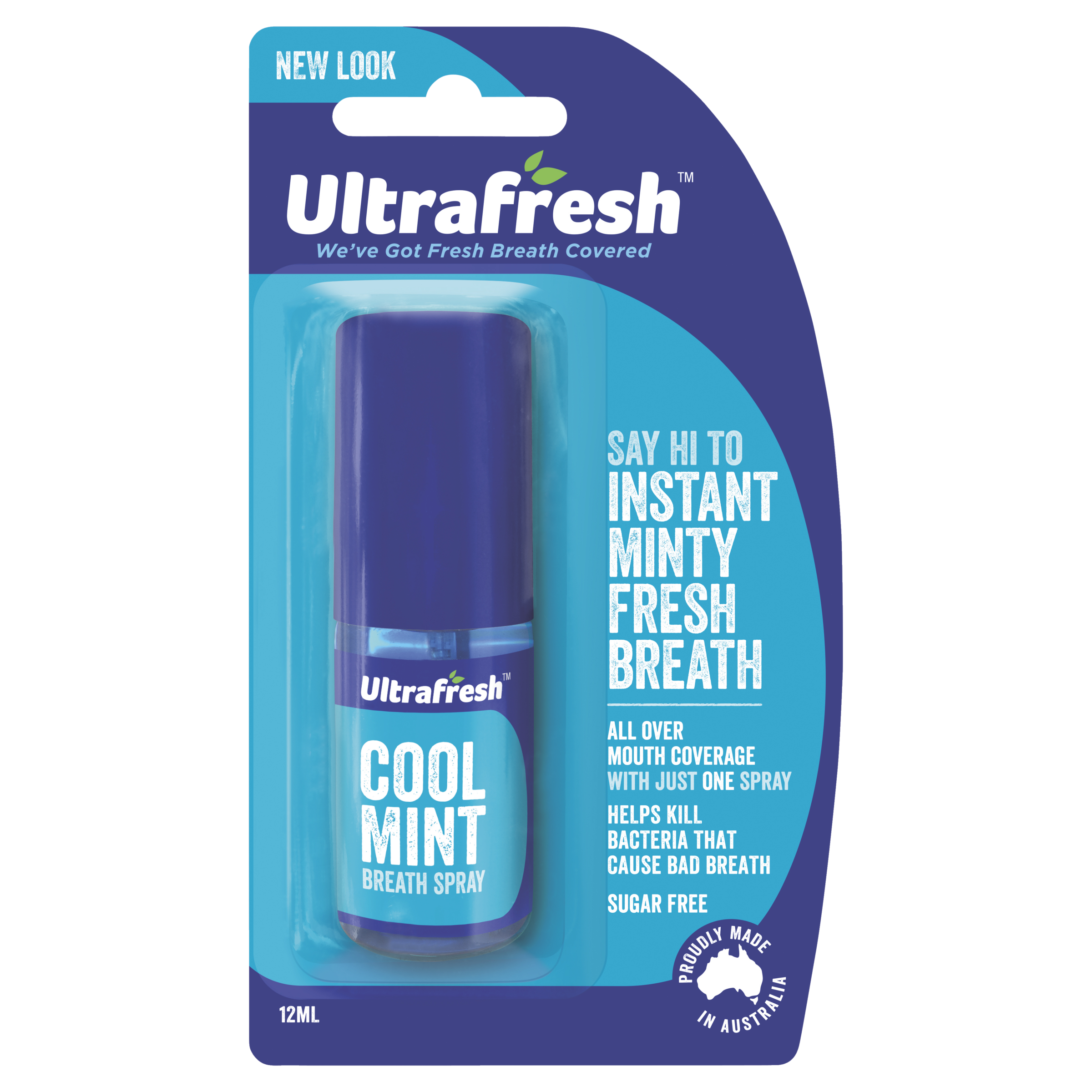 ULTRAFRESH BREATH SPRAY COOL MINT 12ML