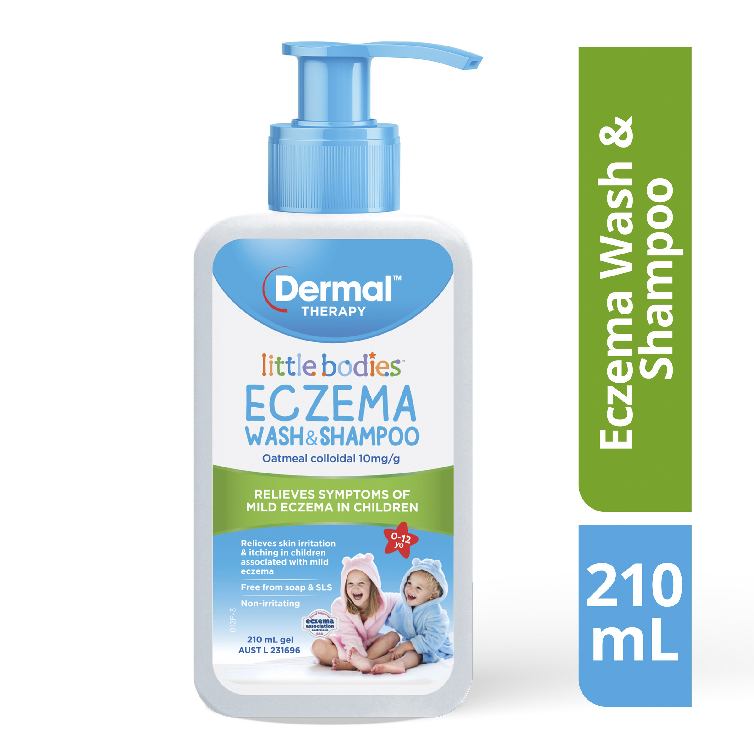 DERMAL THERAPY LITTLE BODIES ECZEMA WASH & SHAMPOO 210ML - Image 5