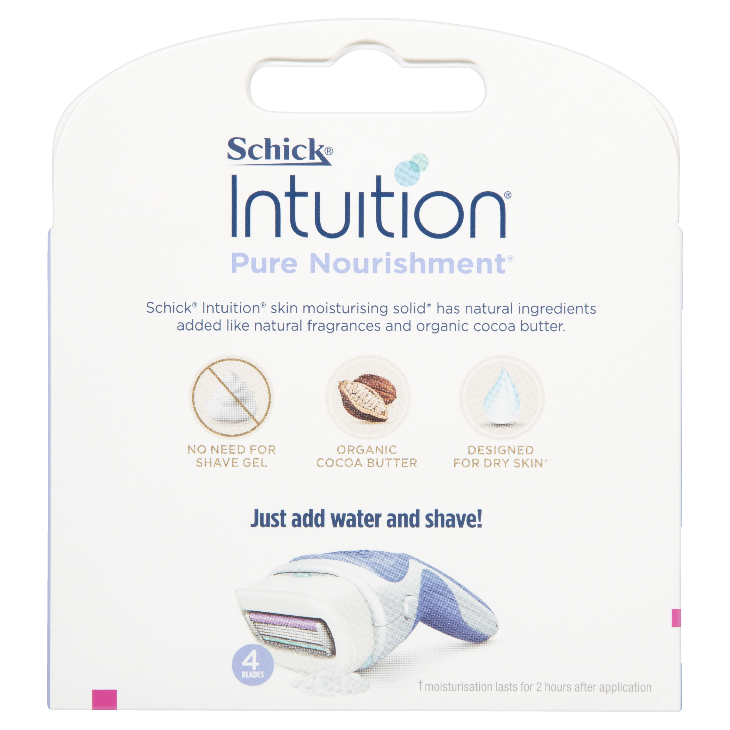 SCHICK INTUITION NOURISHMENT BLADES 3 PACK - Image 11
