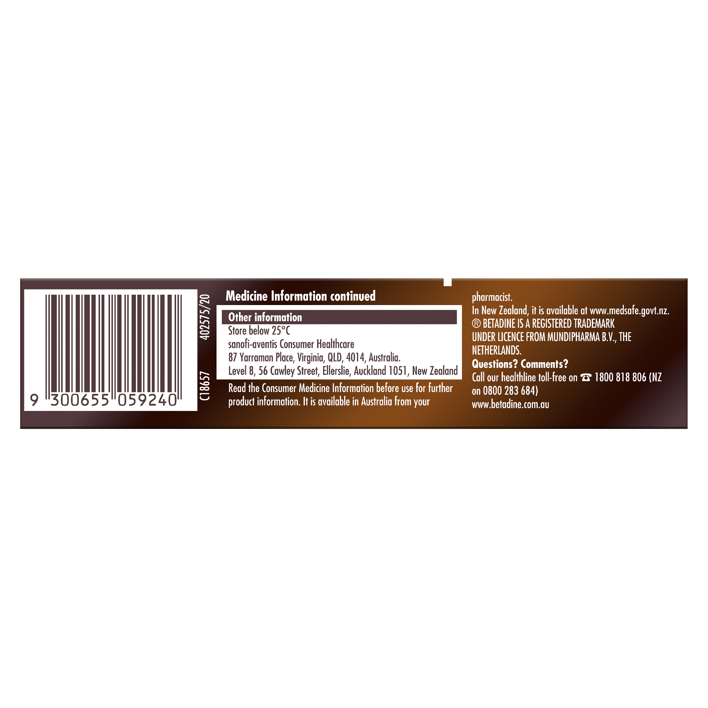 BETADINE ANTISEPTIC OINTMENT 25G - Image 3