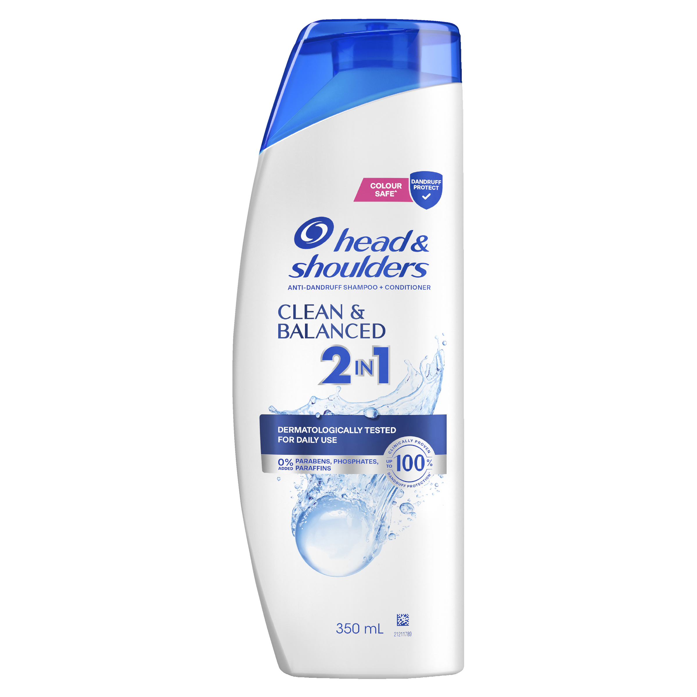 HEAD & SHOULDERS 2 IN 1 CLEAN & BALANCED 350ML