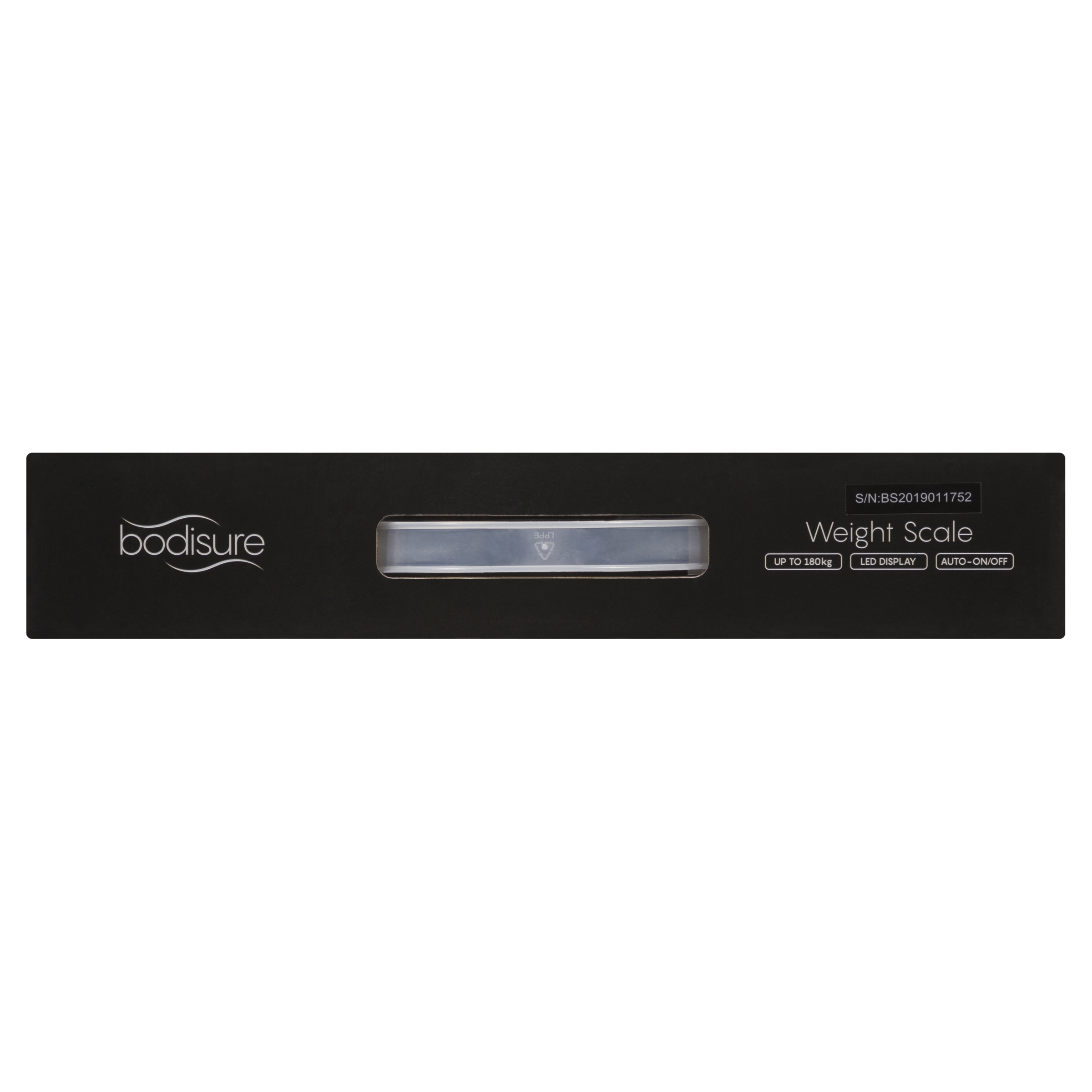 BODISURE WEIGHT SCALE BWS100 BLACK - Image 5