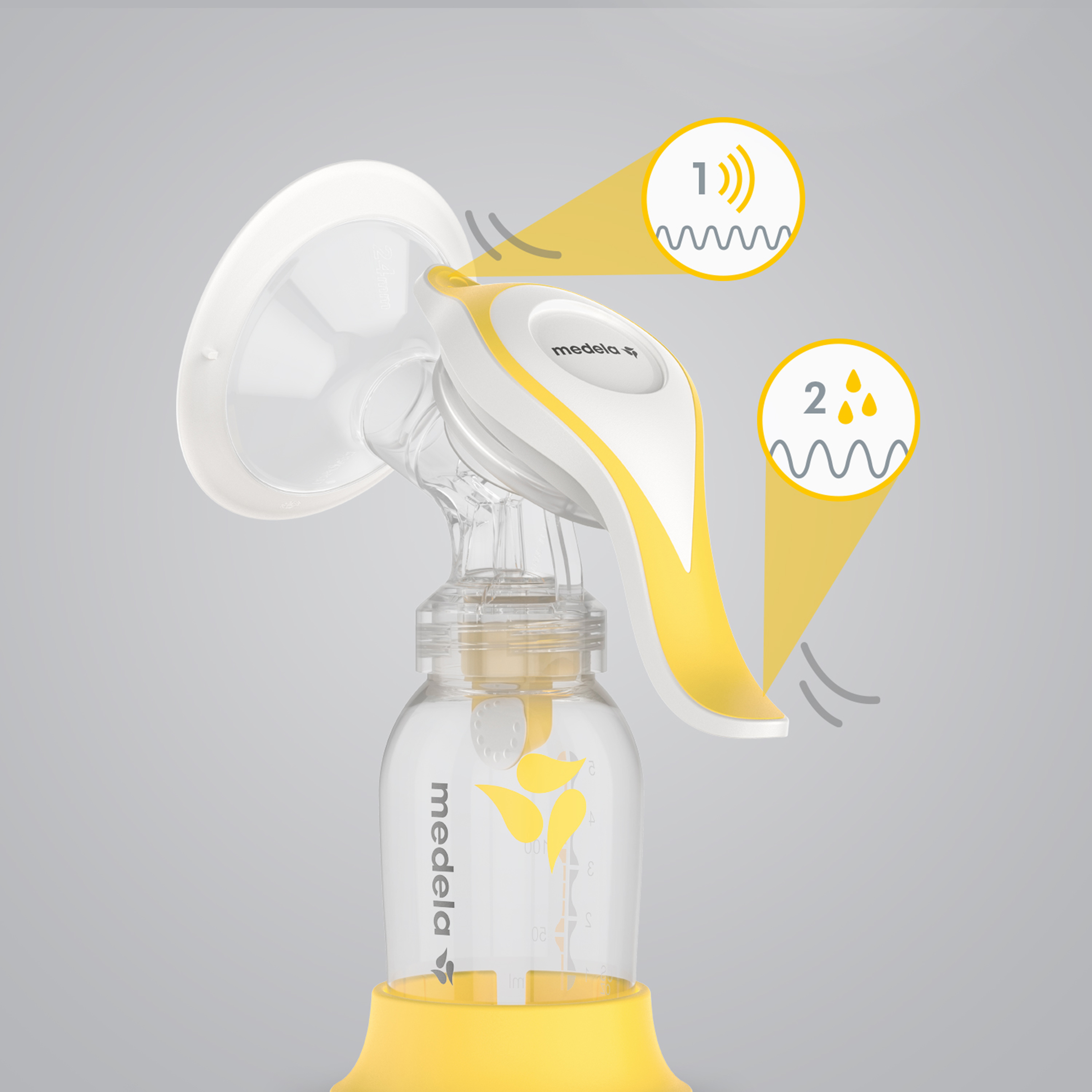 MEDELA HARMONY MANUAL BREAST PUMP - Image 8