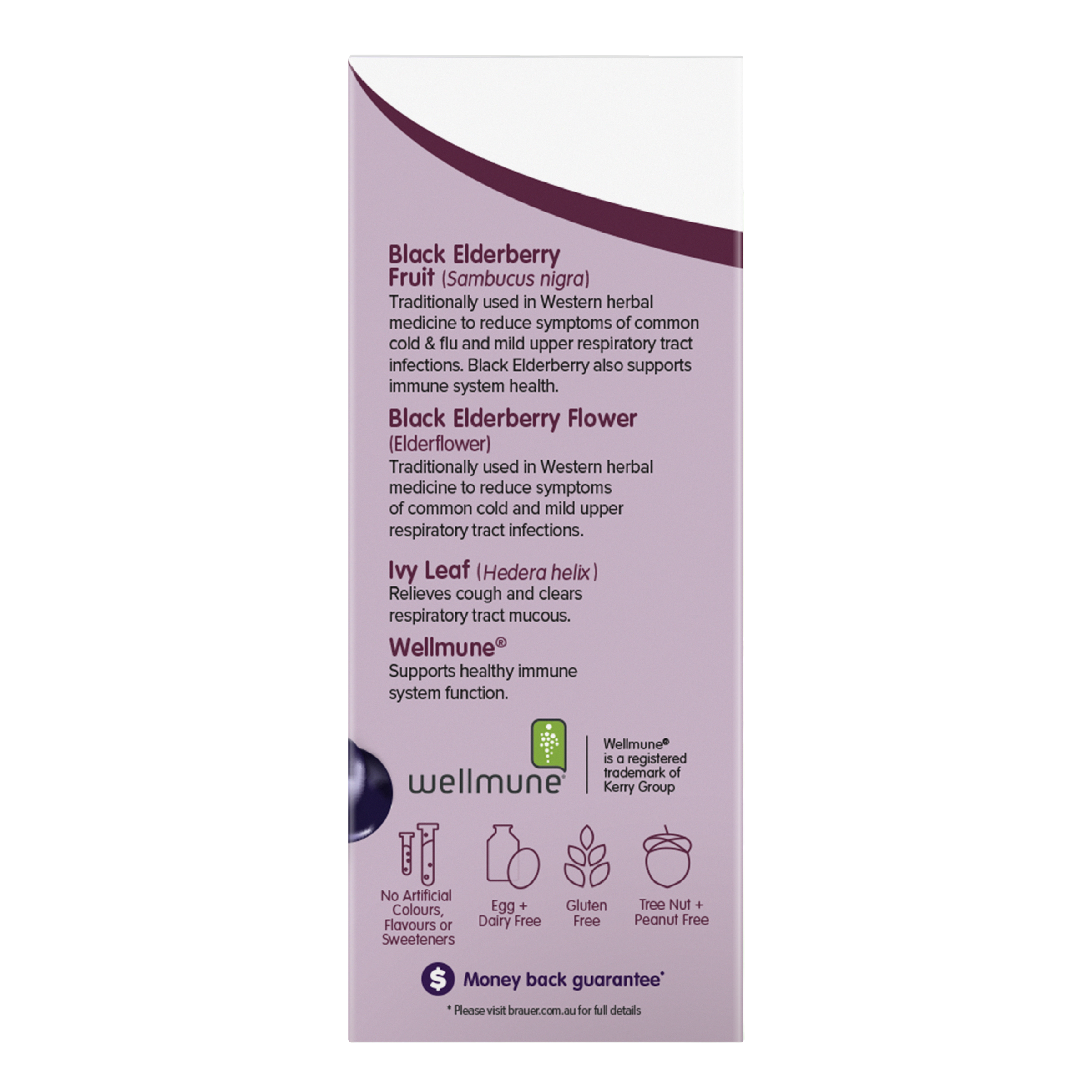 BRAUER SAMBUCUS COLD & FLU FORTE ADULT LIQUID 200ML - Image 3