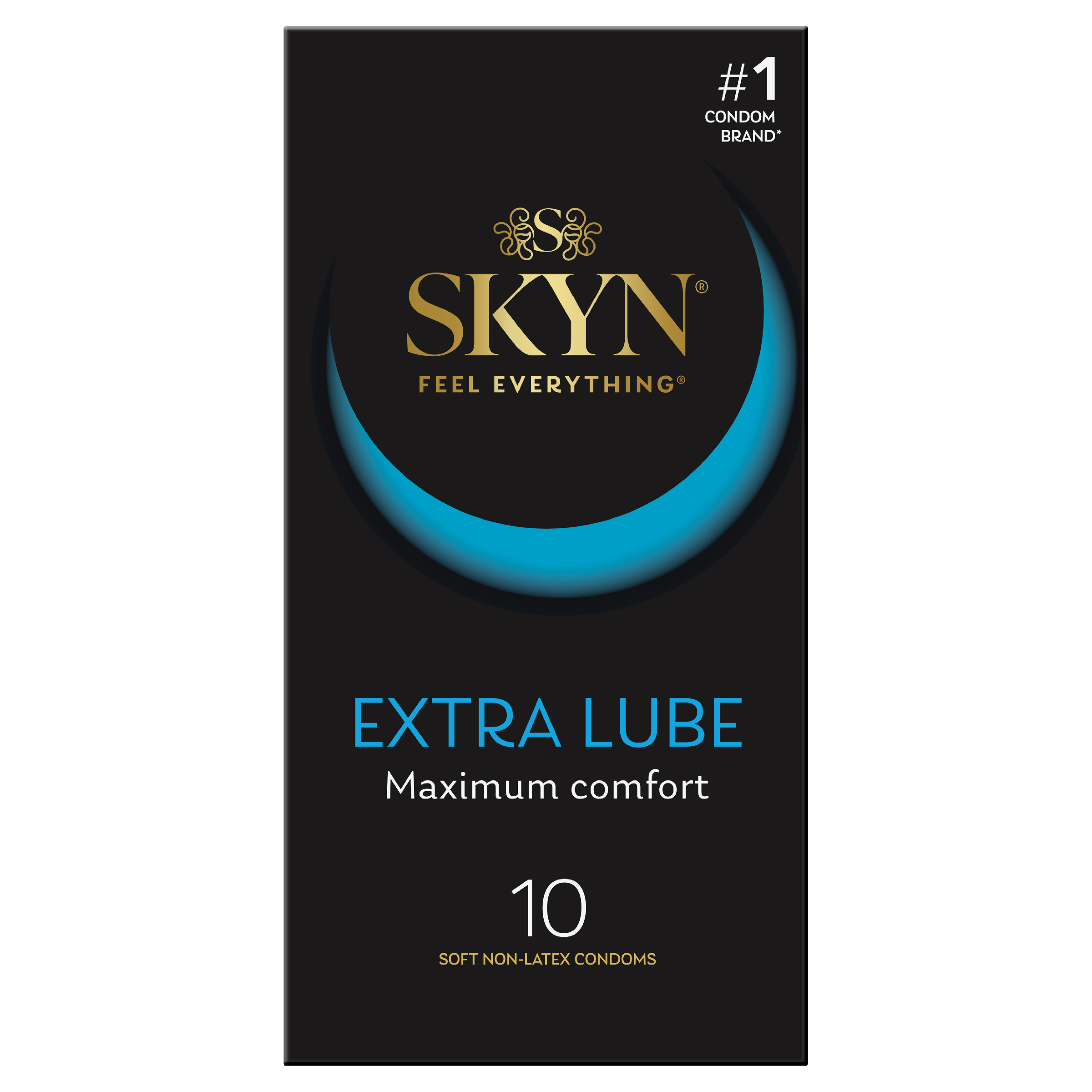 SKYN FEEL EVERYTHING CONDOMS EXTRA LUBE 10 PACK - Image 2