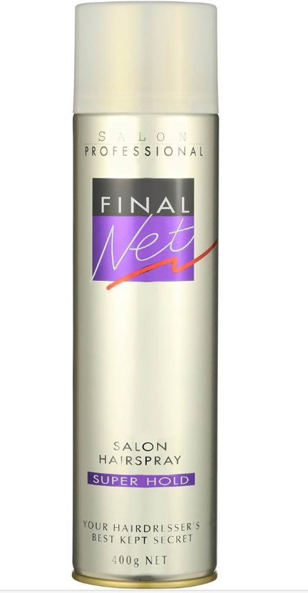 FINAL NET SUPER HOLD HAIRSPRAY 400G