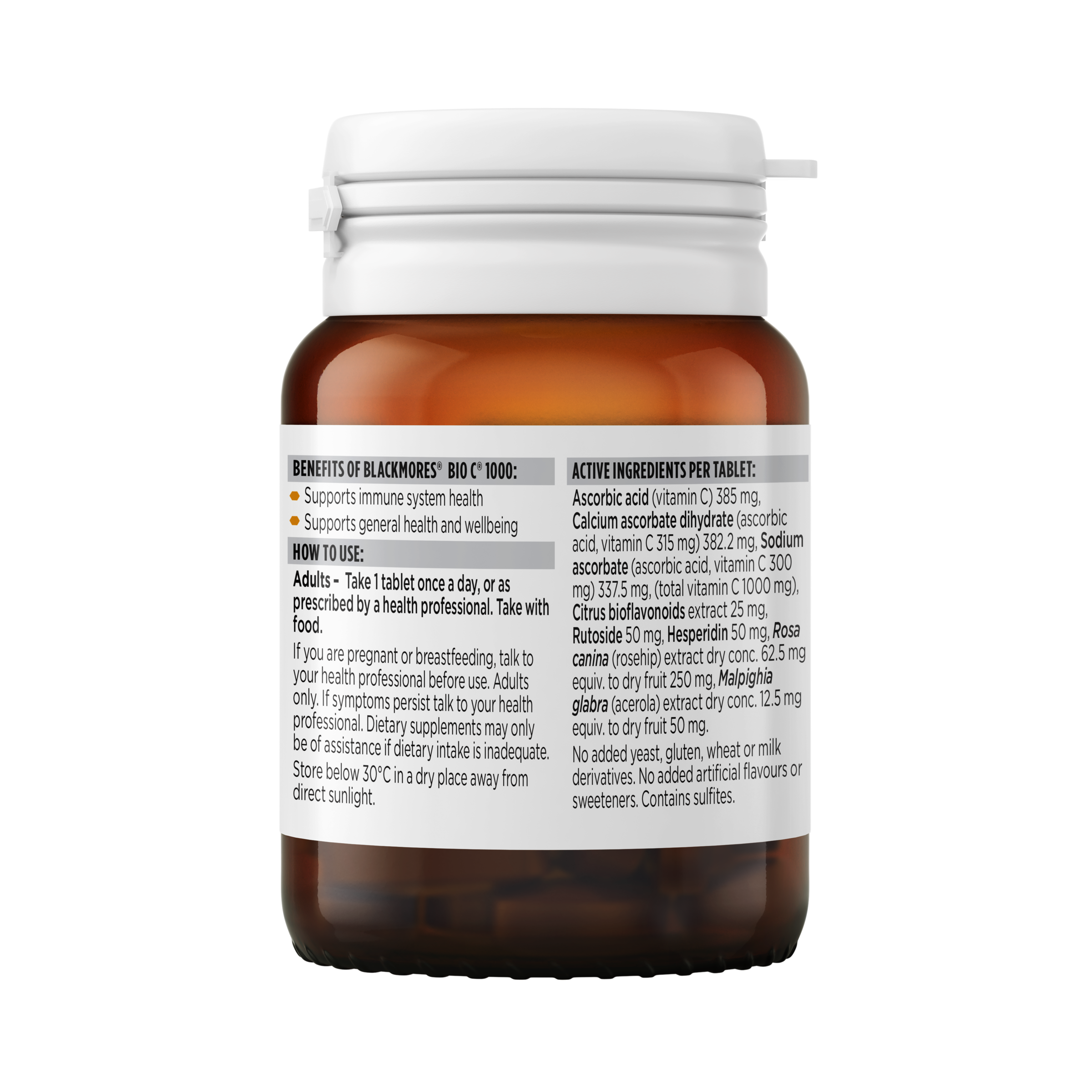 BLACKMORES BIO C 1000 31 TABLETS - Image 2
