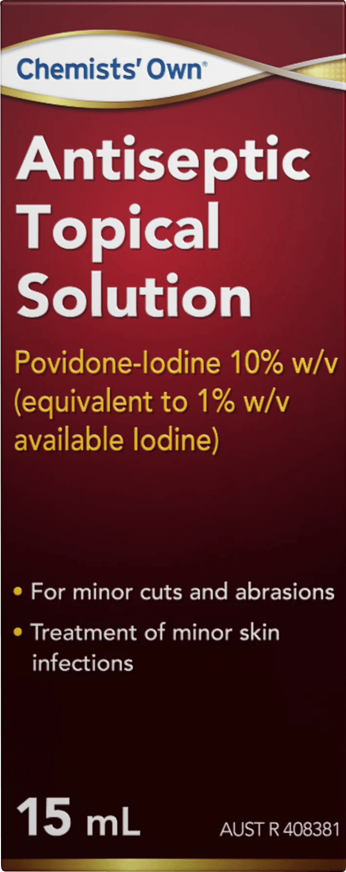 CHEMISTS OWN ANTISEPTIC TOPICAL SOLUTION 15ML