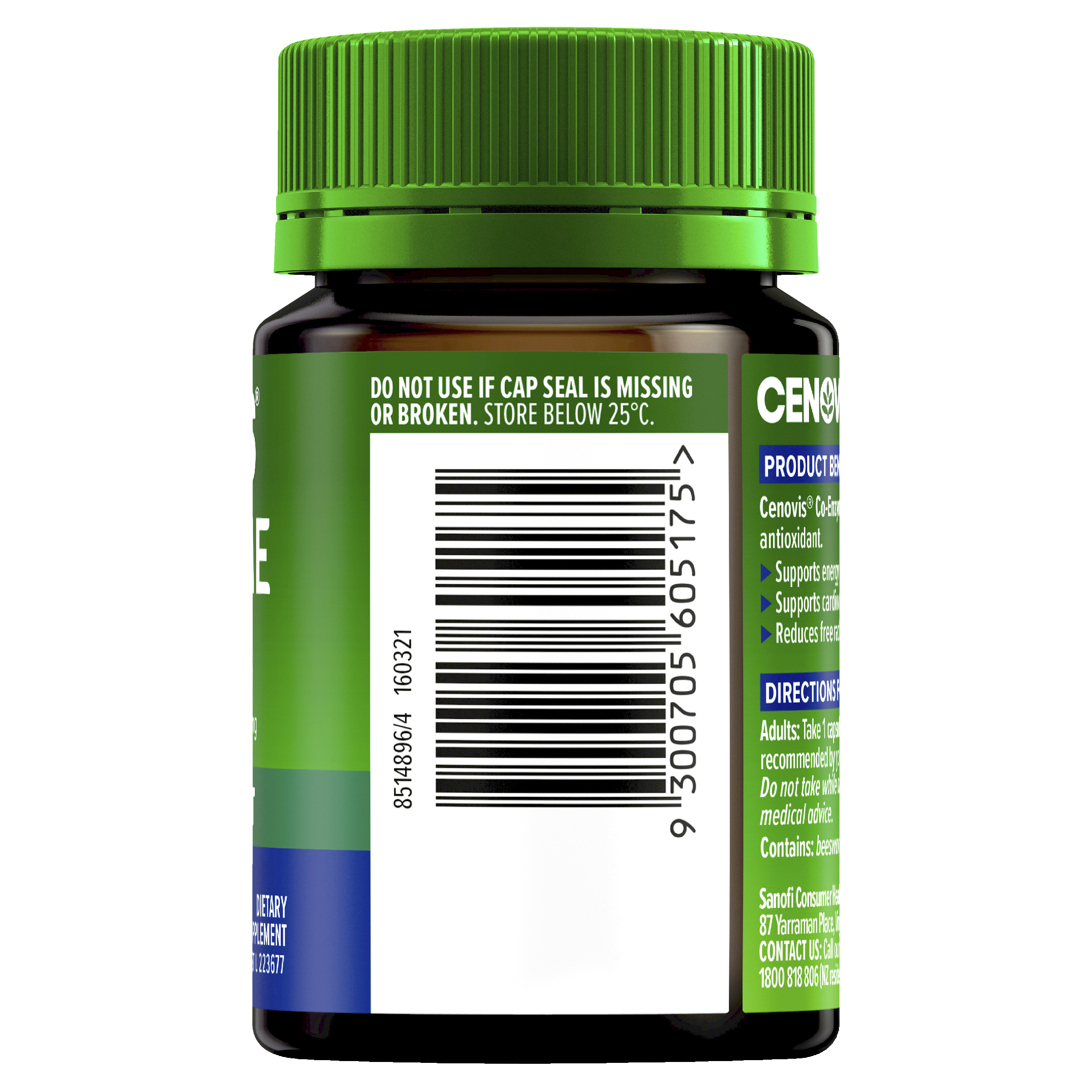 CENOVIS ENZYME Q10 150MG 30 CAPSULES - Image 3