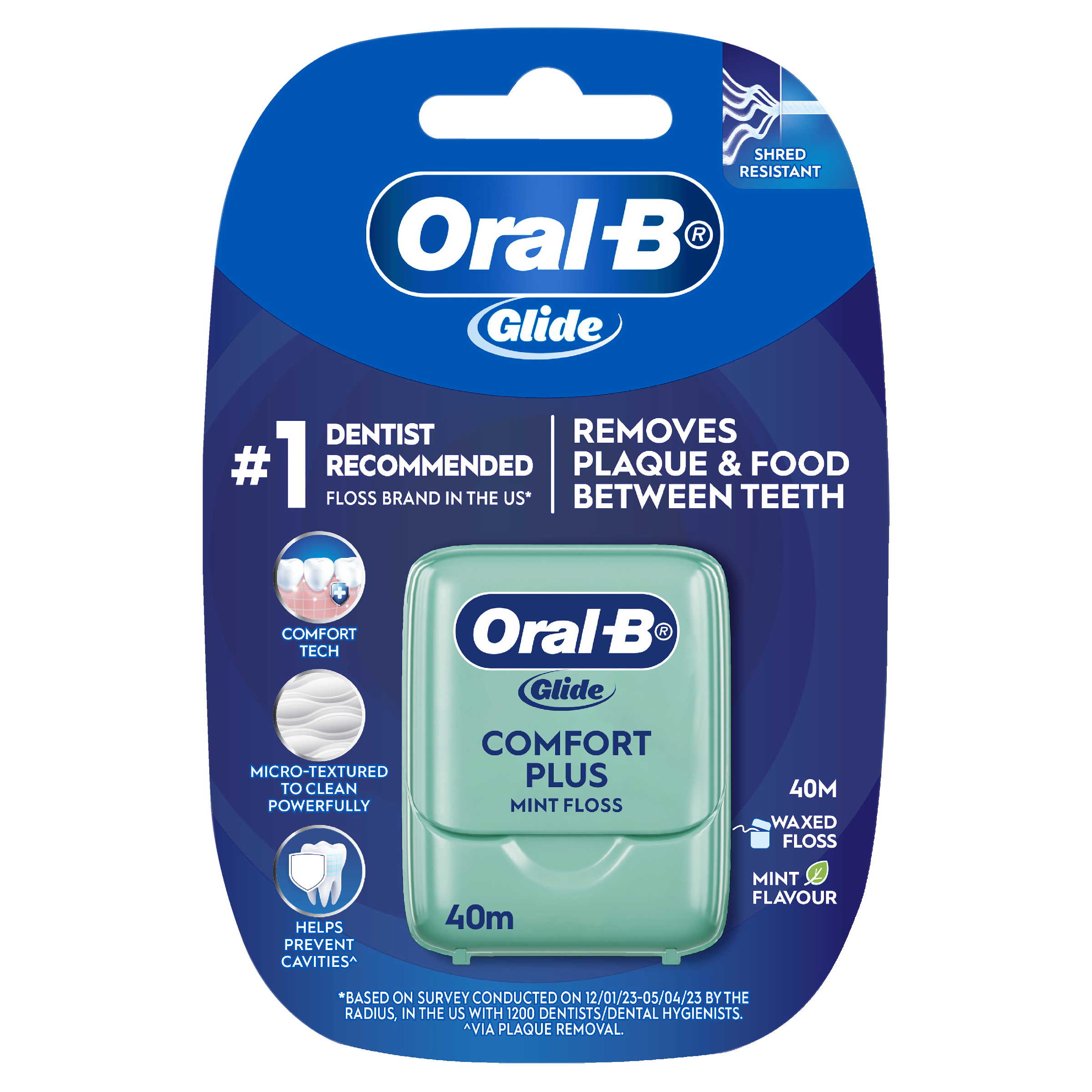 ORAL-B FLOSS GLIDE COMFORT PLUS 40M