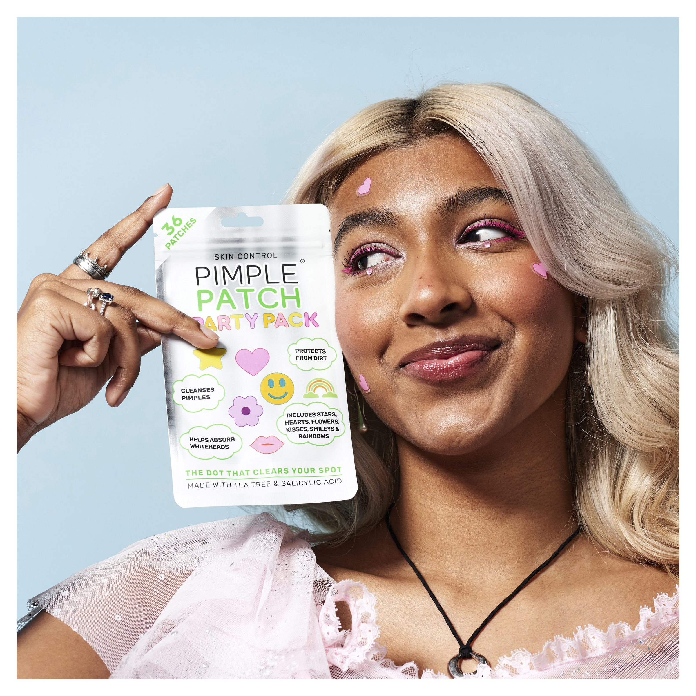 SKIN CONTROL PIMPLE PATCH PARTY PACK 36 PACK - Image 4