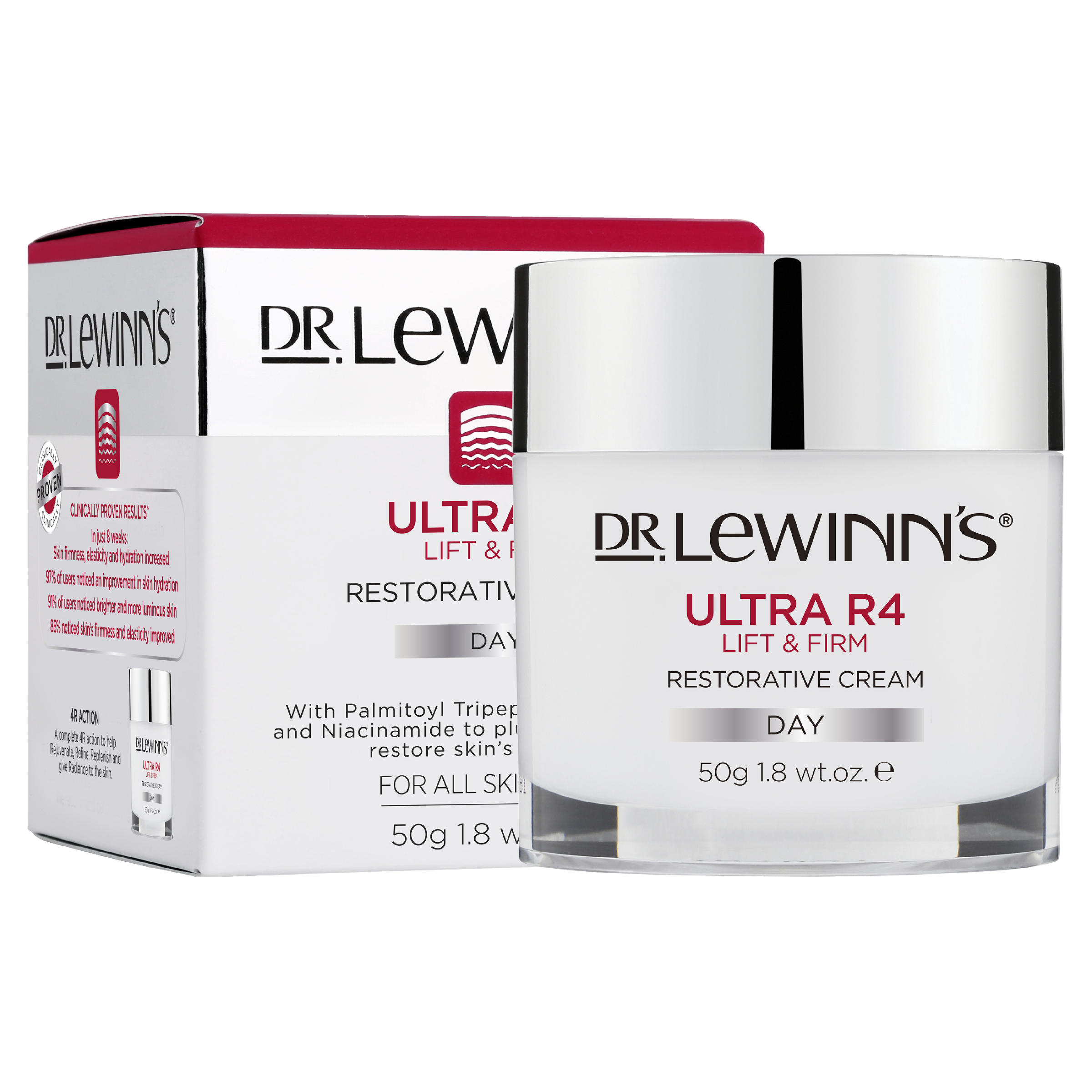 DR LEWINNS ULTRA R4 RESTORATIVE DAY CREAM 50G