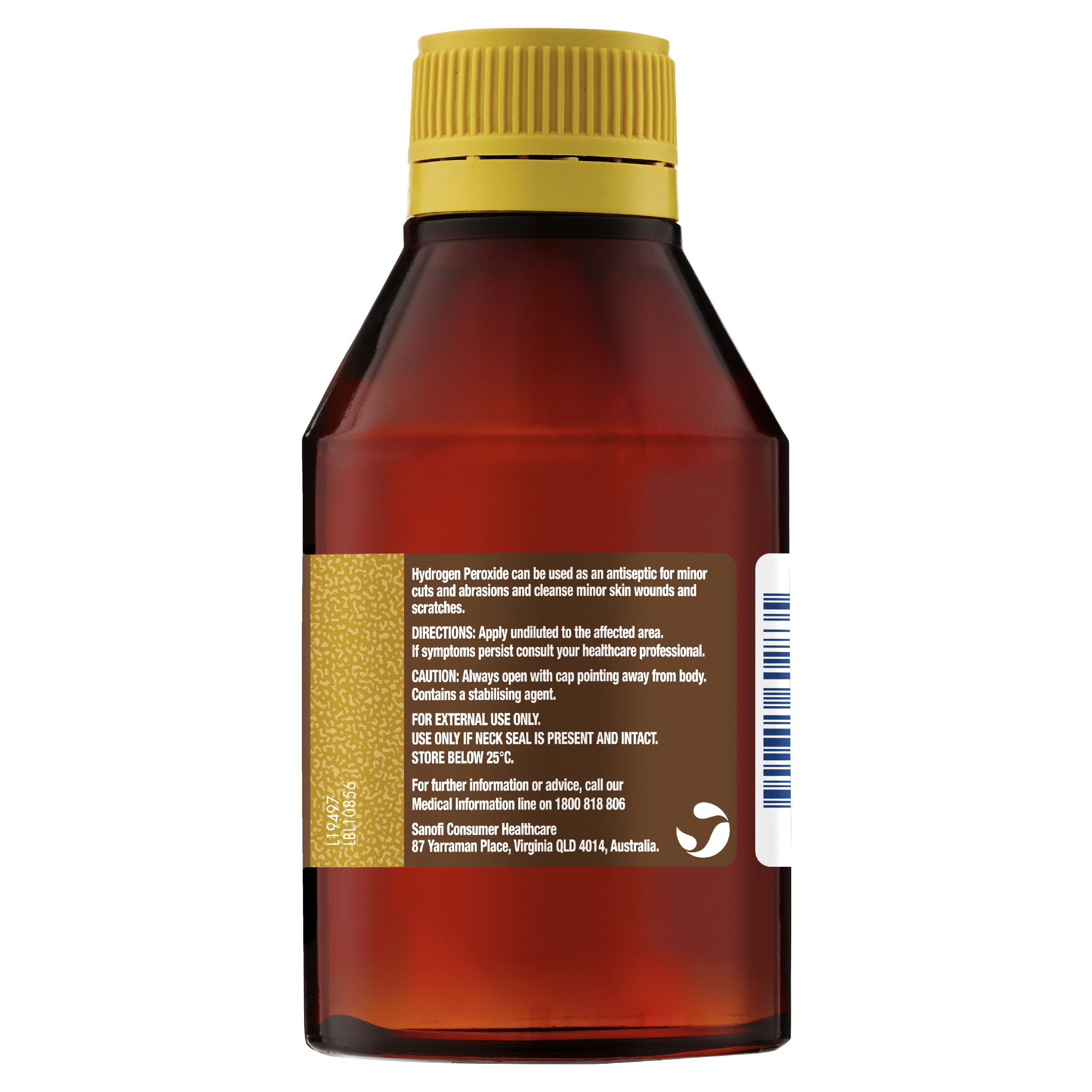 HYDROGEN PEROXIDE SANOFI 200ML - Image 3
