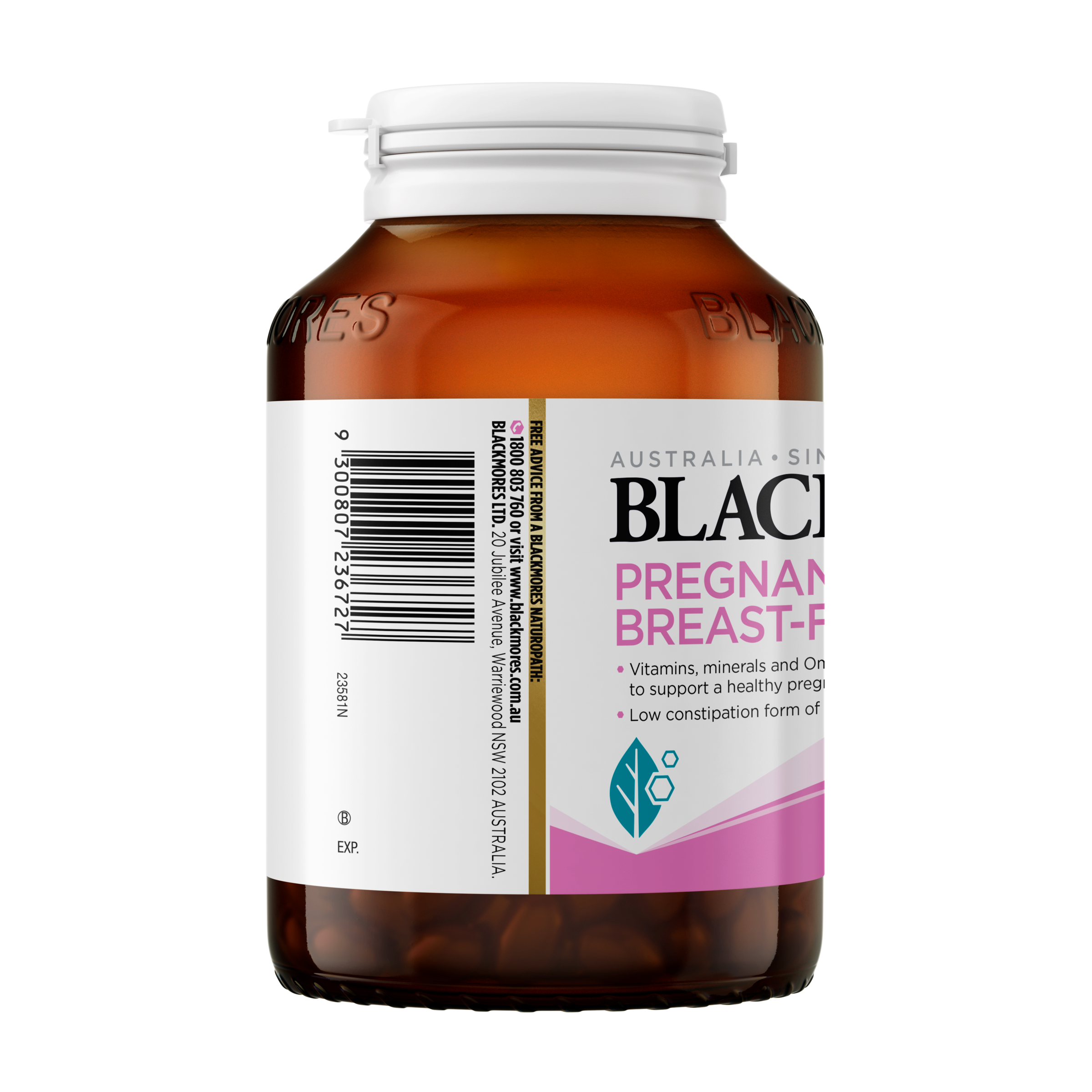 BLACKMORES PREGNANCY & BREAST-FEEDING GOLD 120 CAPSULES - Image 2
