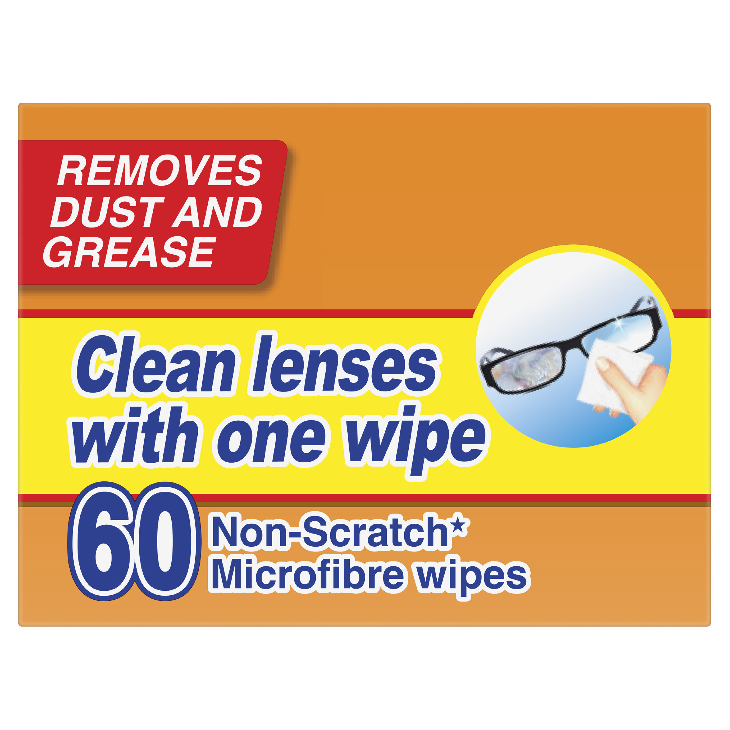 CLEARWIPE LENS CLEANER WIPES 60 PACK - Image 5
