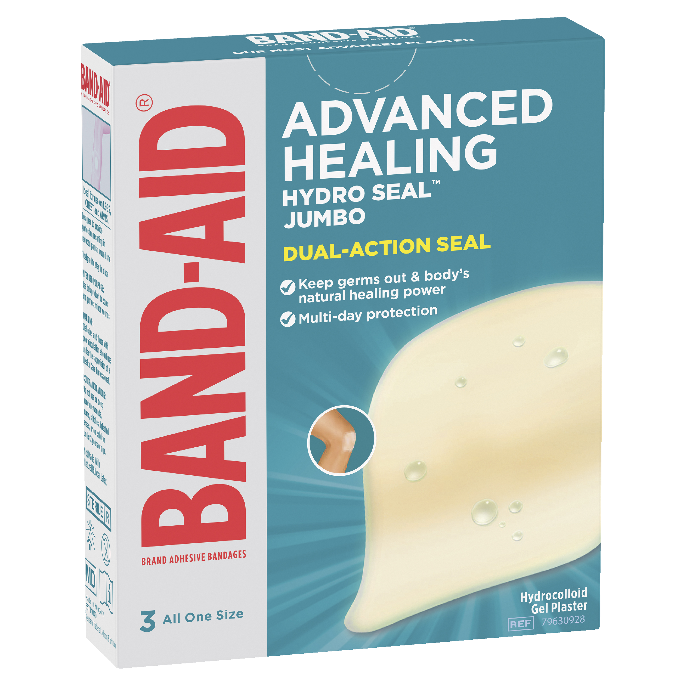 BAND-AID ADVANCED HEALING JUMBO 3 PACK