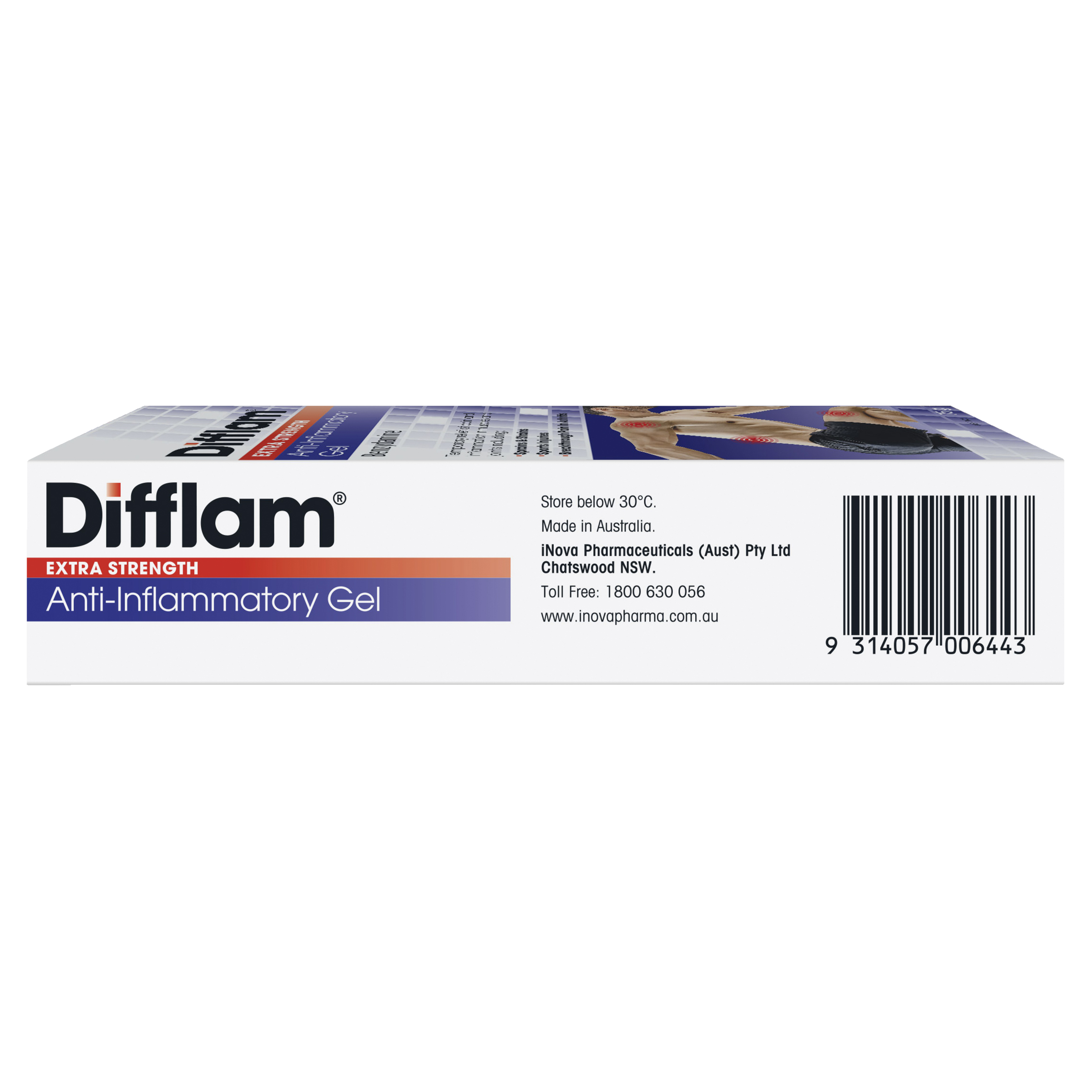 DIFFLAM ANTI INFLAMMATORY EXTRA STRENGTH 5% GEL 75G - Image 3