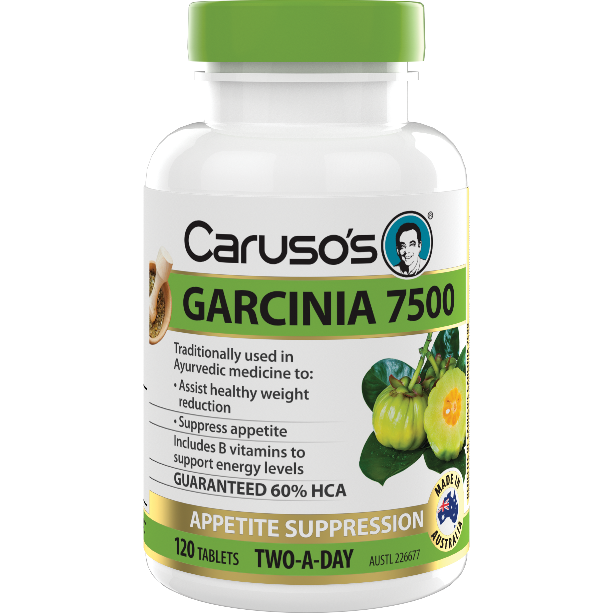 CARUSOS SUPER GARCINIA CAMBOGIA 120 TABLETS