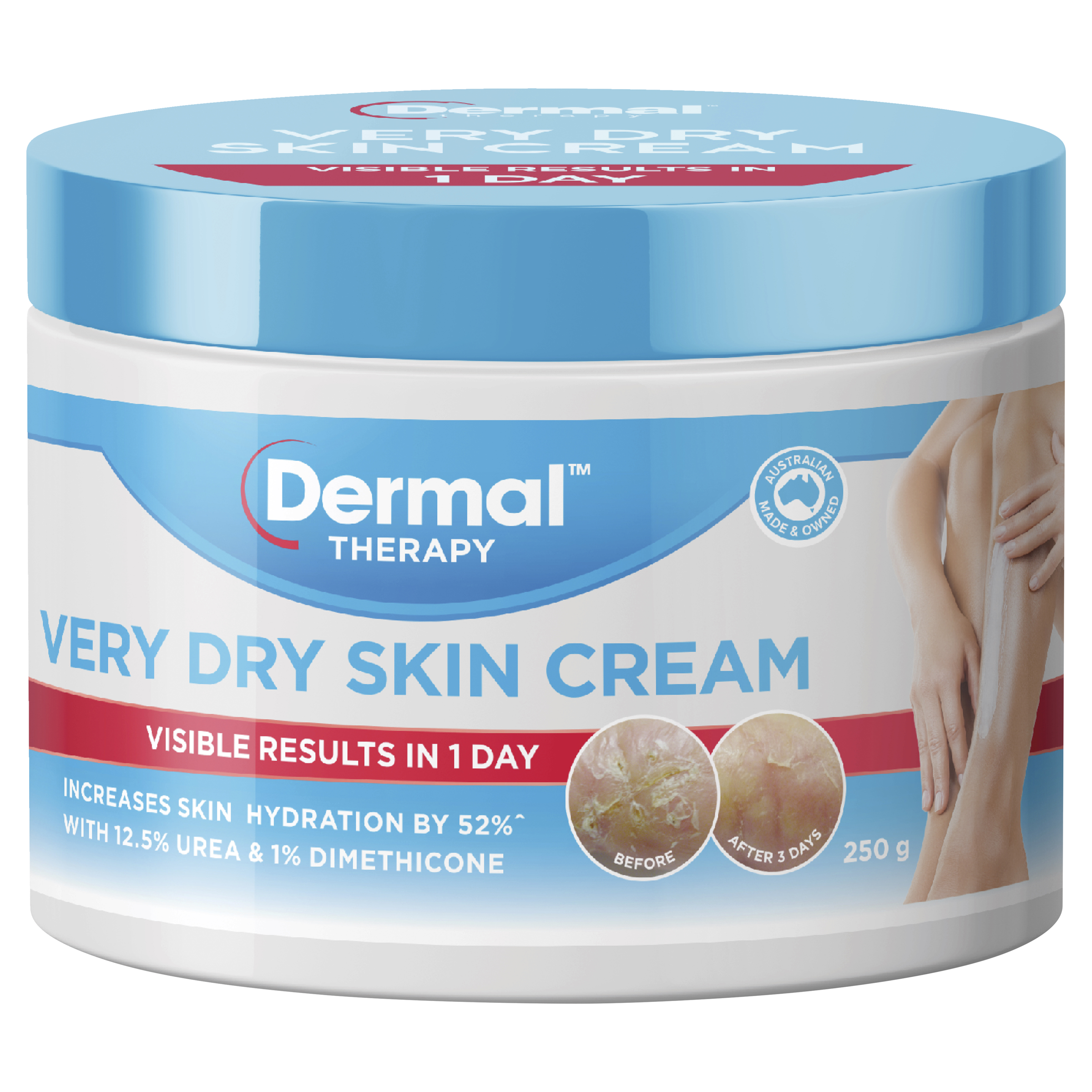 DERMAL THERAPY VERY DRY SKIN CREAM 250G